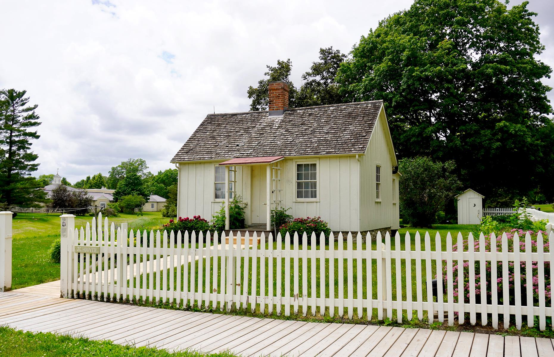Iowa: Birthplace Cottage, Herbert Hoover National Historic Site, West Branch