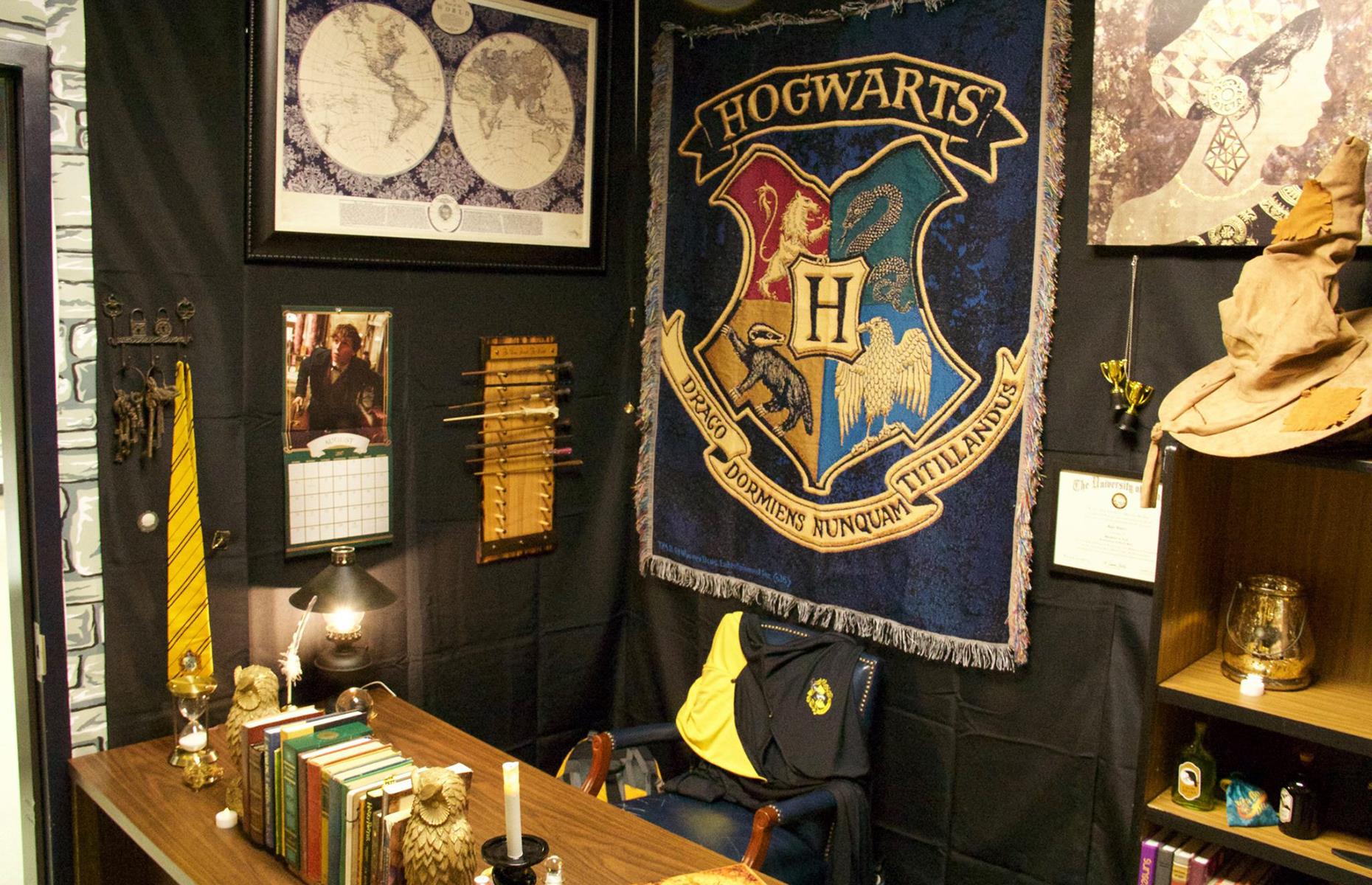 Harry Potter superfans who've turned their homes into Hogwarts