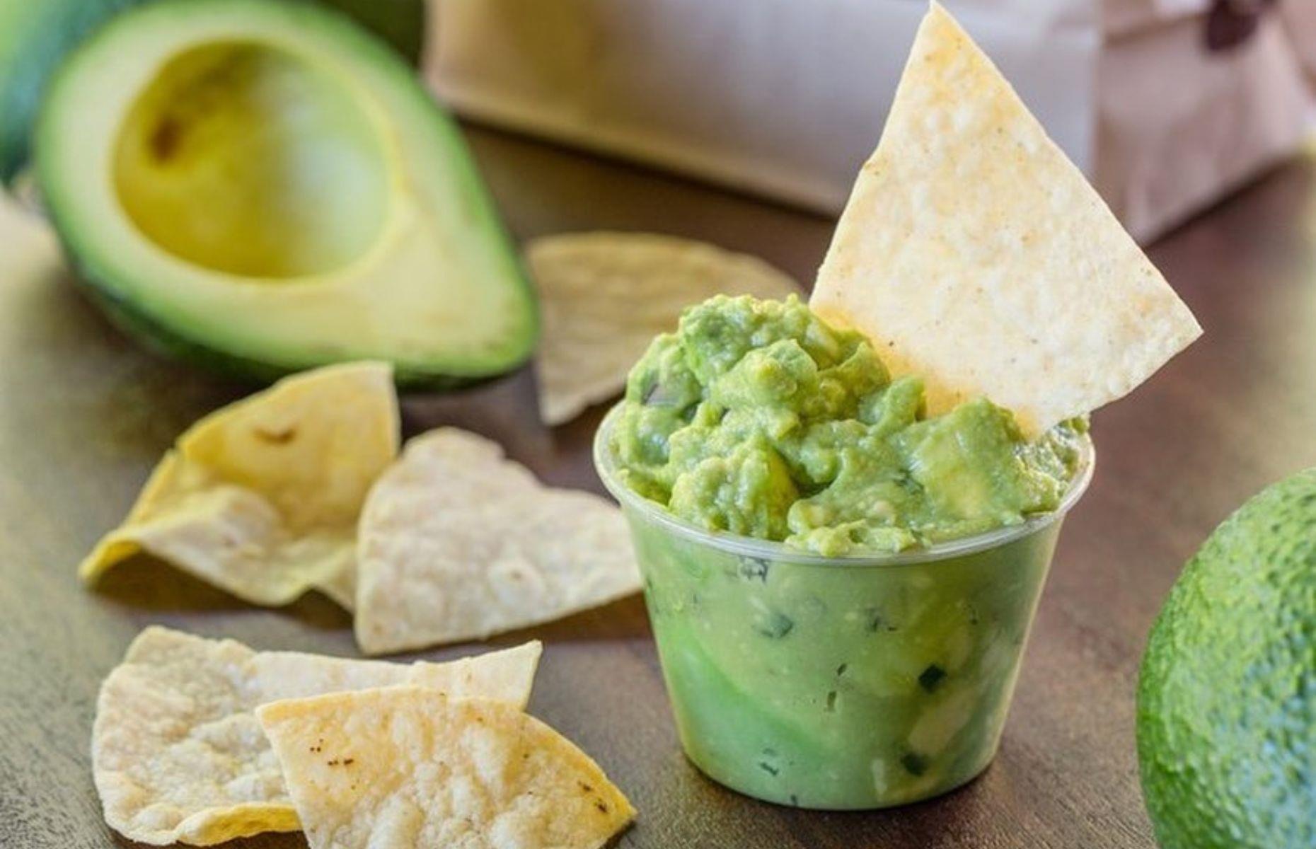 39. Tortilla chips and guacamole, Chipotle, various locations