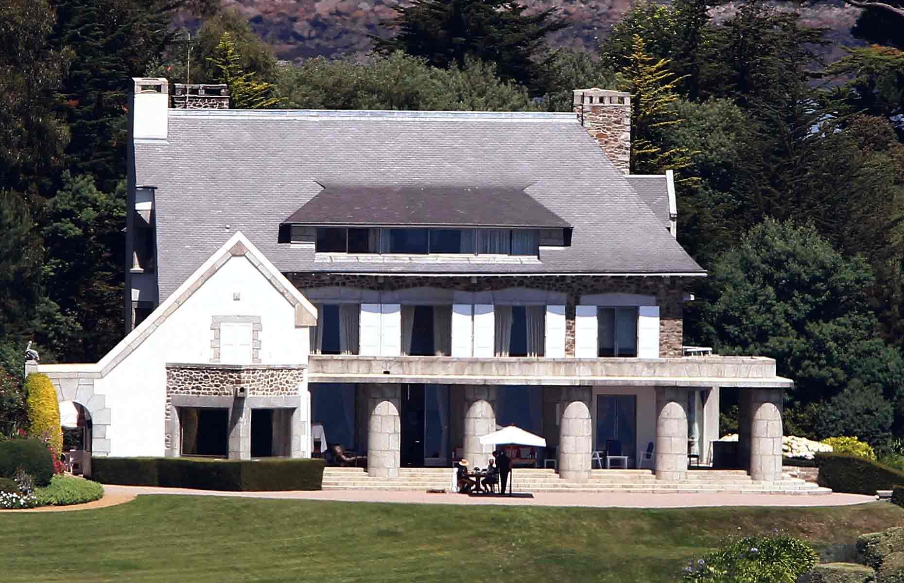 Françoise Bettencourt Meyers' coastal villa in Brittany, France