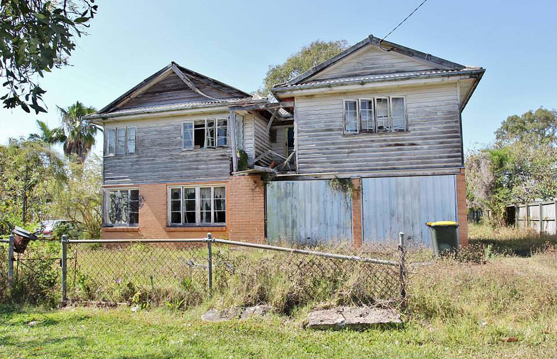 Eerie Brisbane hoarder house