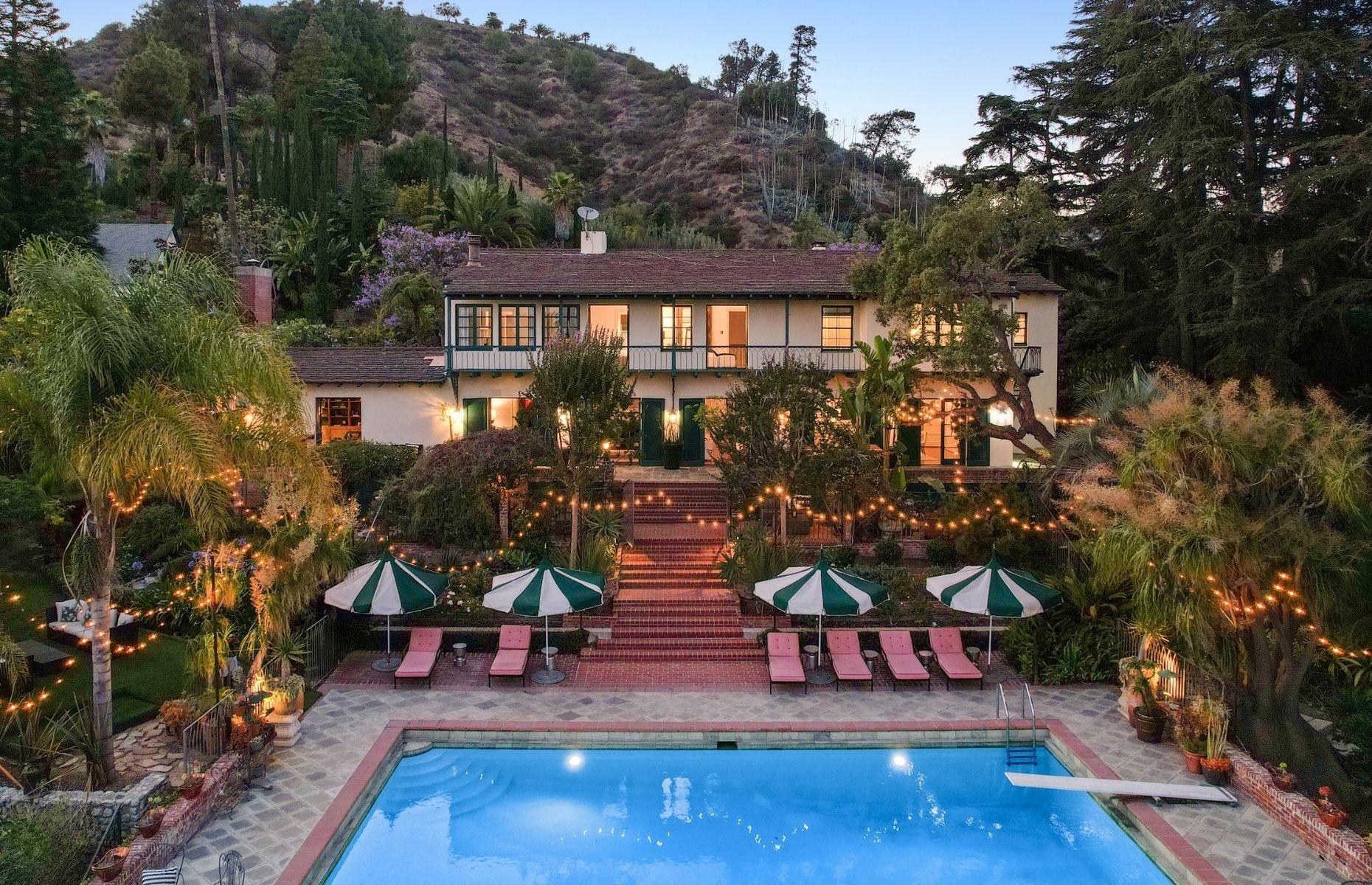 Helen Mirren's Hollywood Hills home: listed for $18.5 million