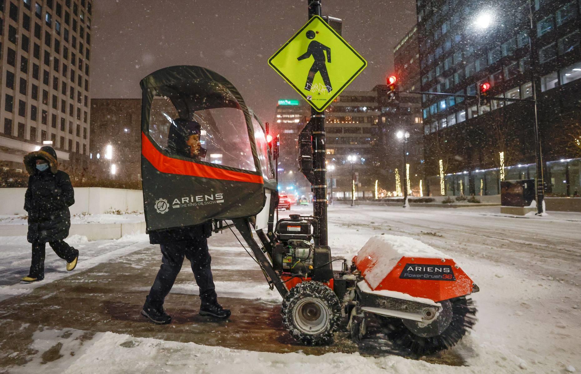 December: Snowstorm, USA