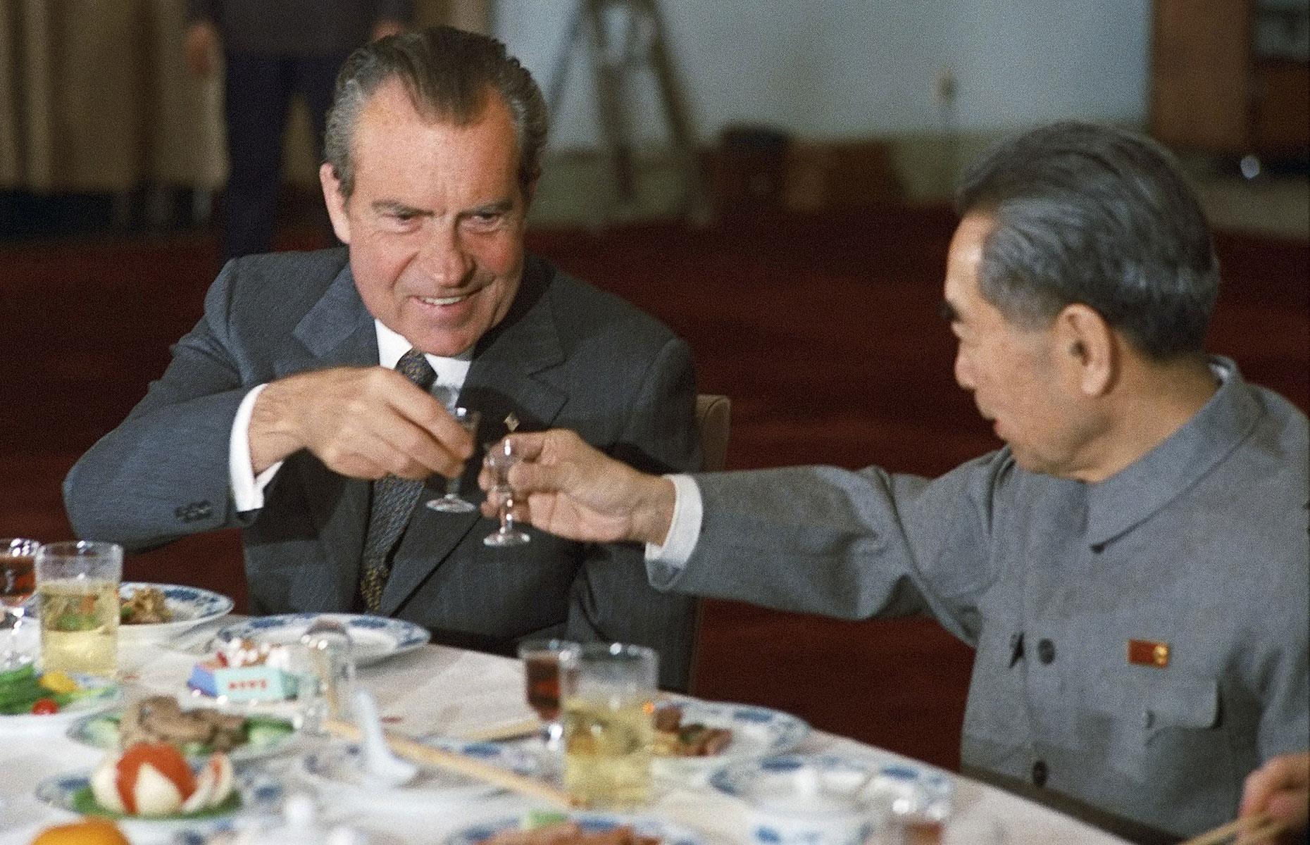 Richard Nixon’s four-hour Chinese banquet