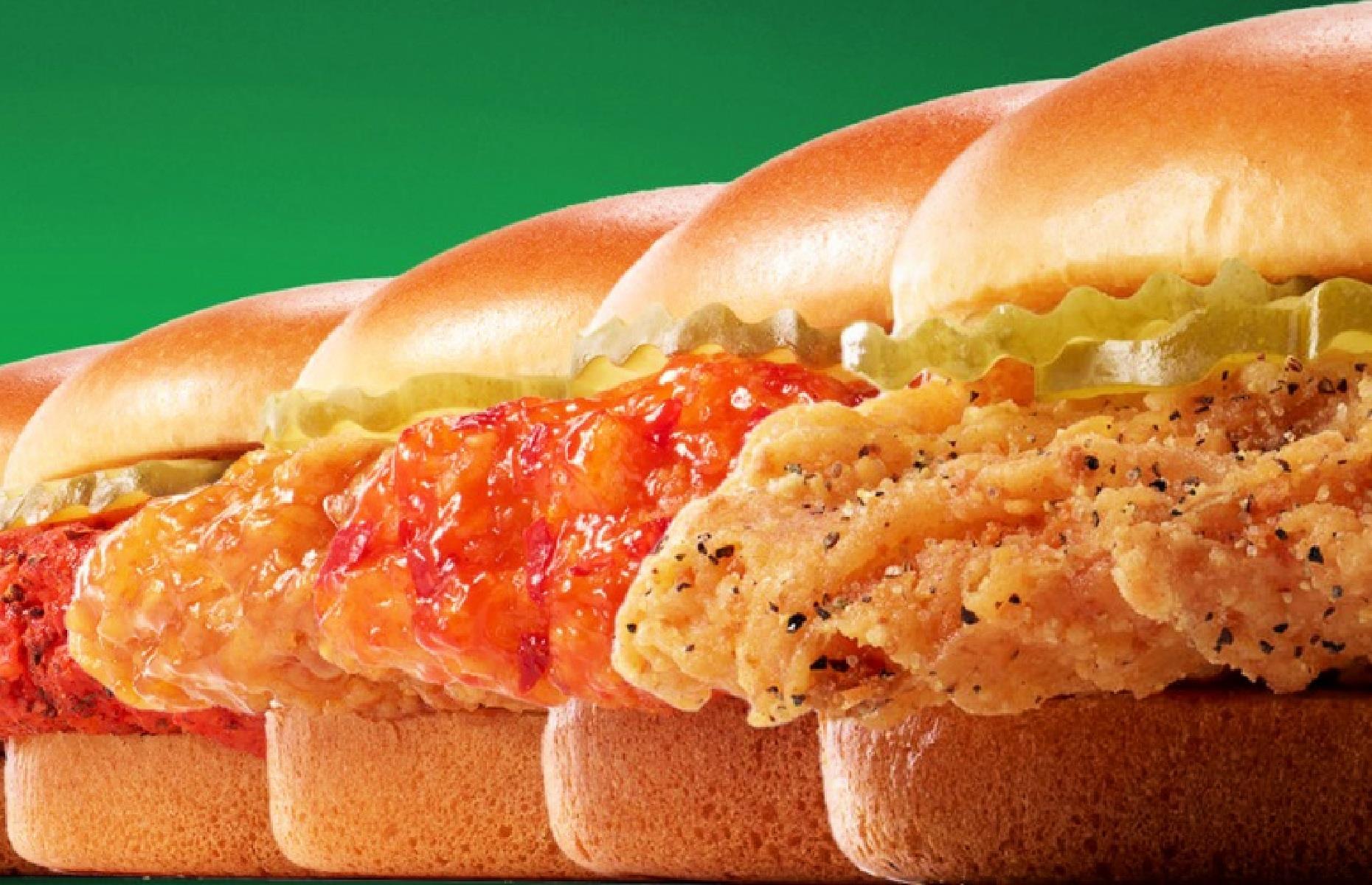 25. Chicken sandwich, Wingstop, various locations