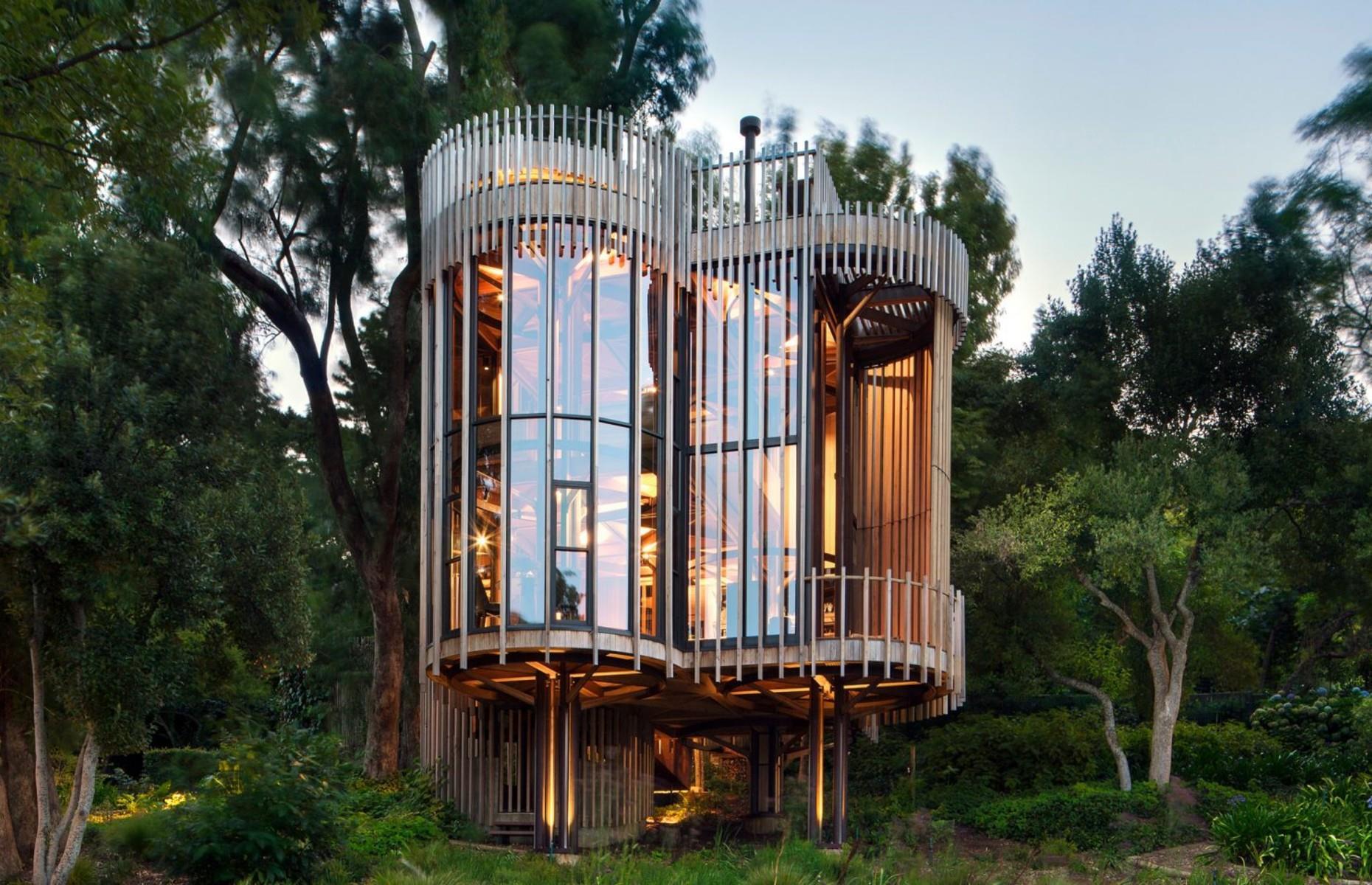 Amazing homes hidden among the treetops