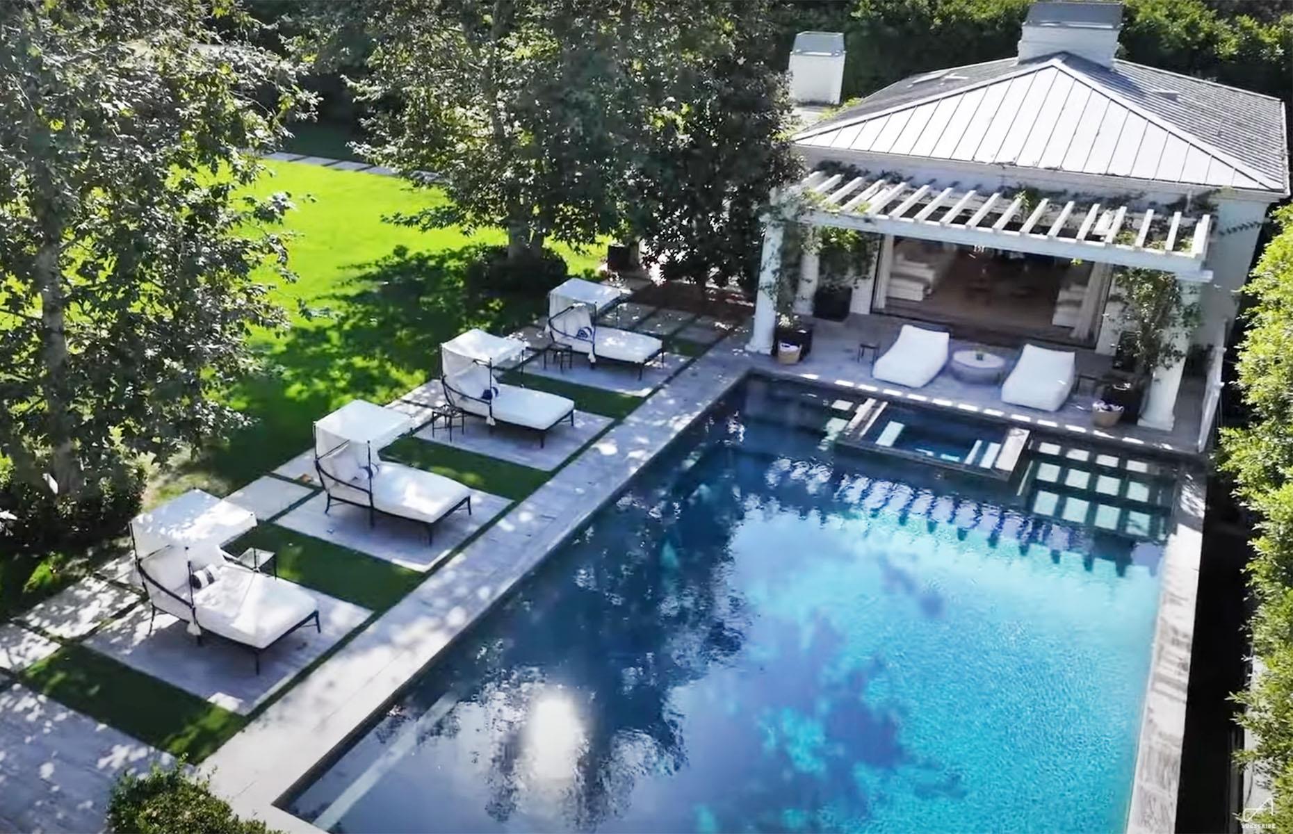 El refugio de James Packer en Beverly Hills, California, EE. UU.