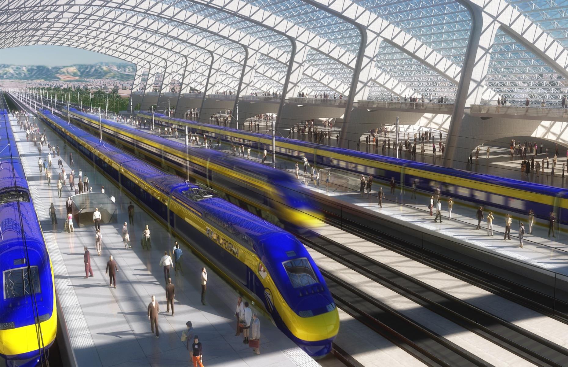 California High-Speed Rail, USA: over budget by $88 billion (£71bn)