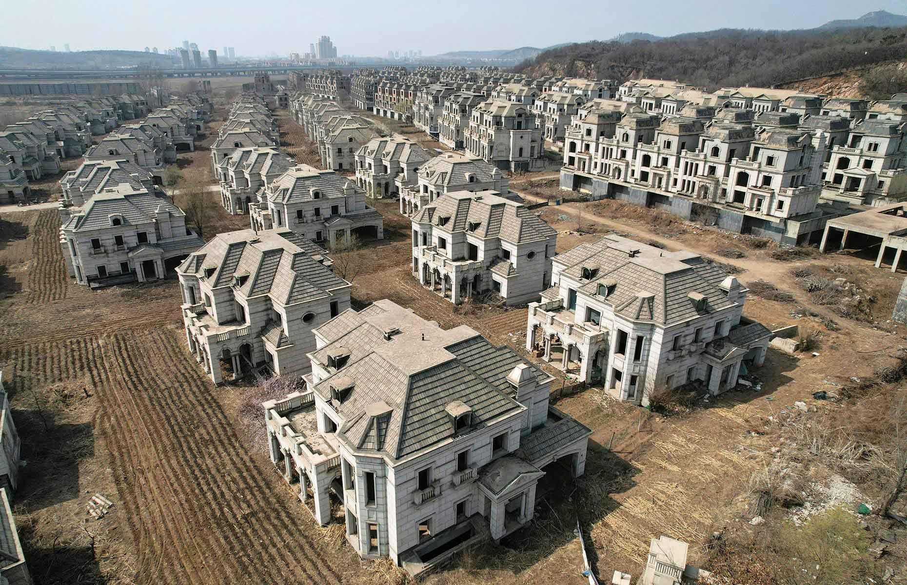 Who could abandon these breathtaking homes?