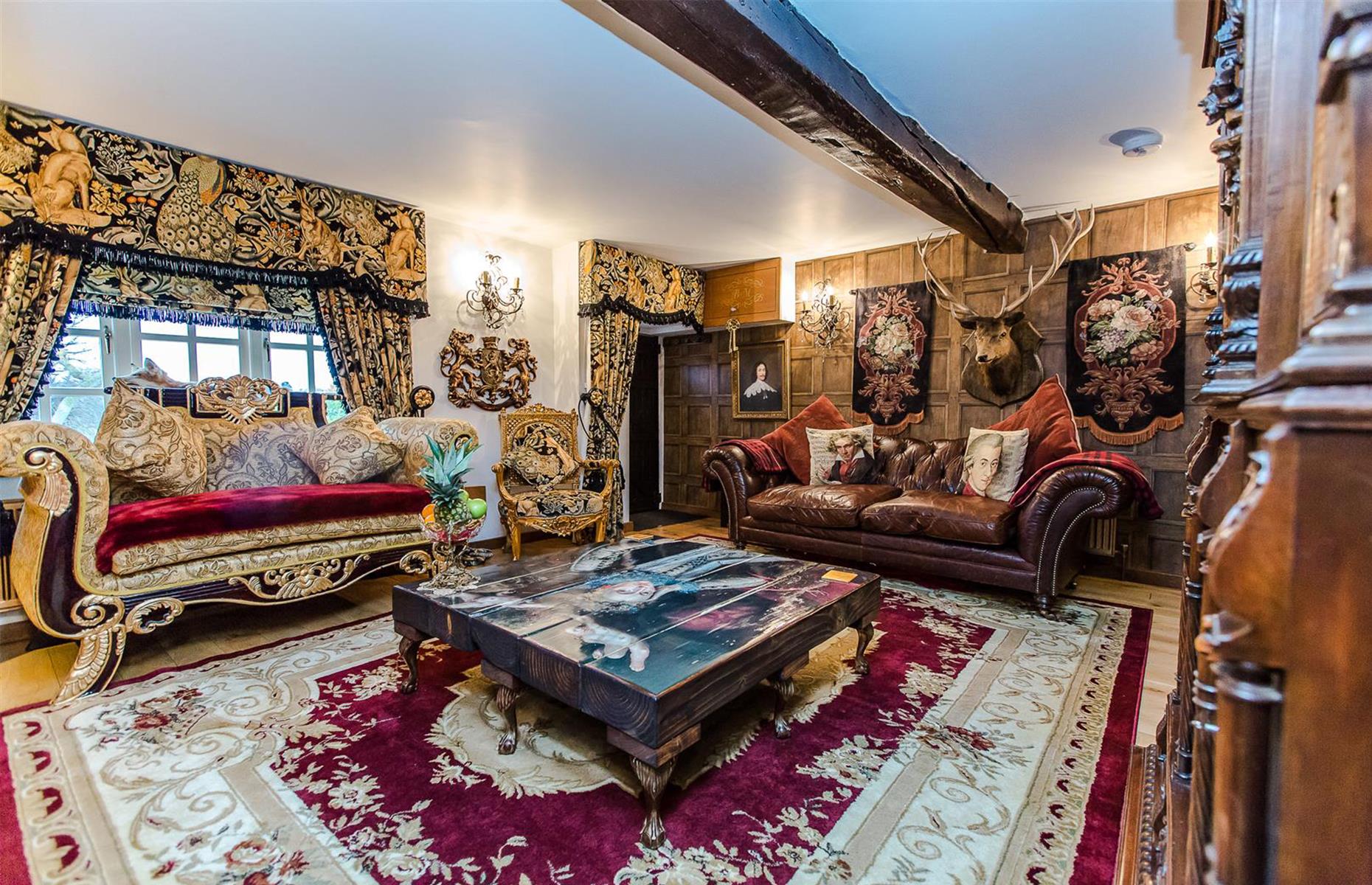 Medieval-inspired cottage, Northamptonshire, UK