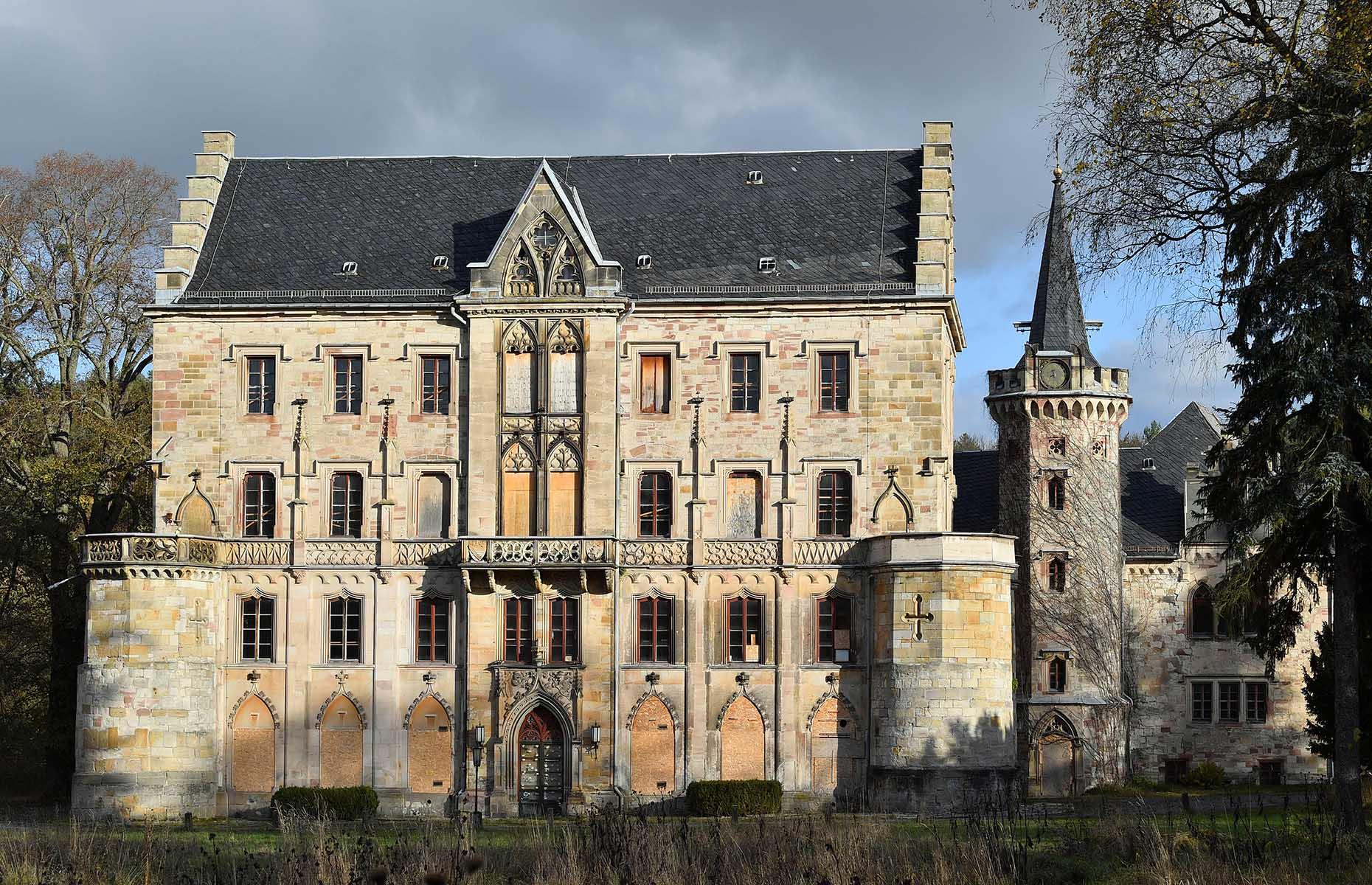 Schloss Reinhardsbrunn in Friedrichroda, Thüringen