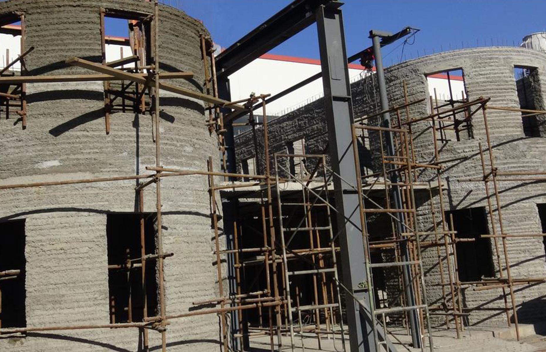 3D-printed earthquake-proof house 