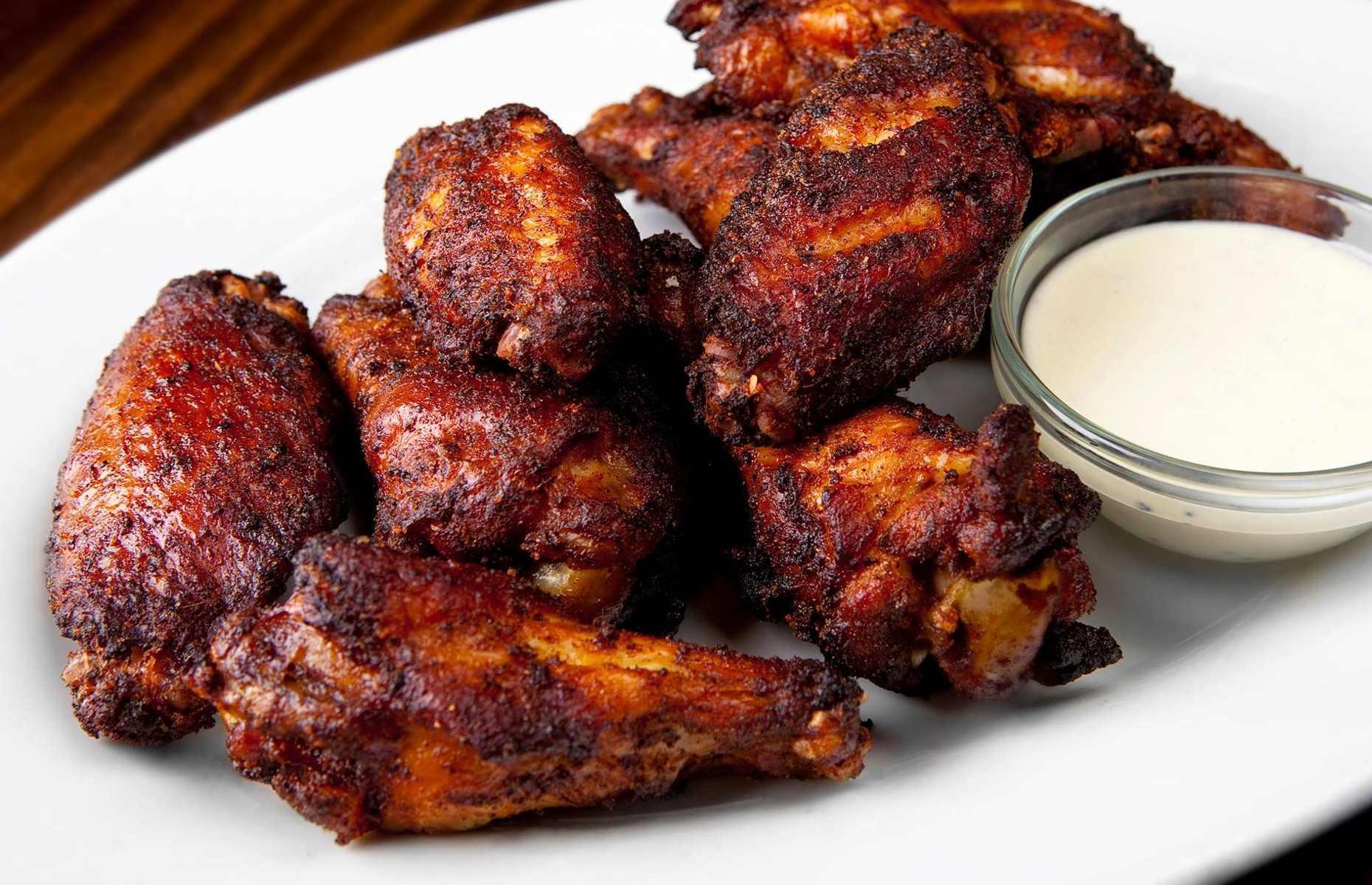 South Carolina: Fiery Ron’s Smoked Chicken Wings, Home Team BBQ, Charleston