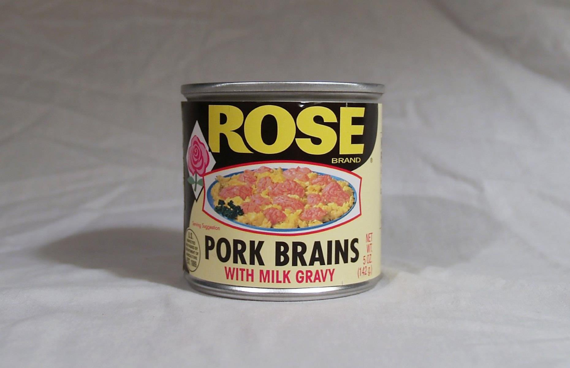 Pork brains 
