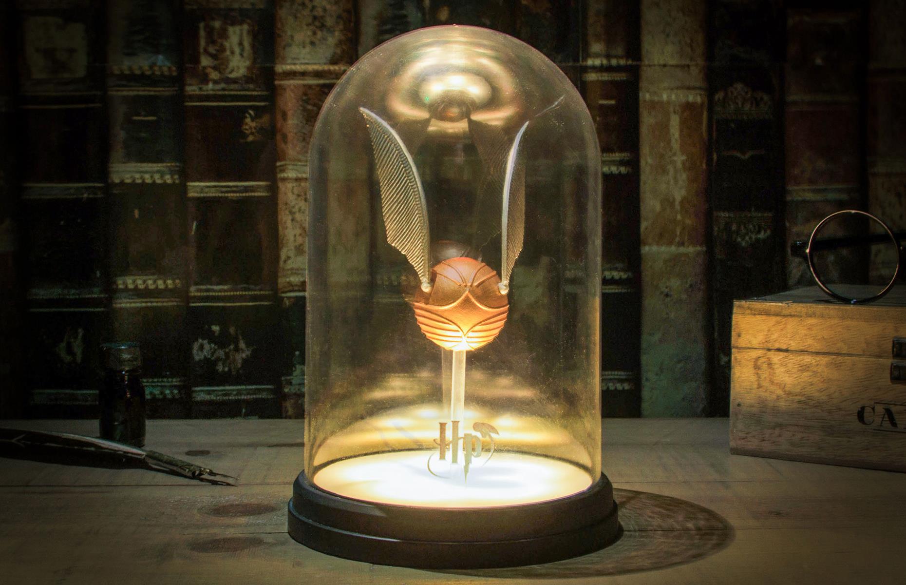 OFFICIAL HARRY POTTER GOLDEN SNITCH PAPER CUBE HANGING LIGHT SHADE LAMP BNWT 