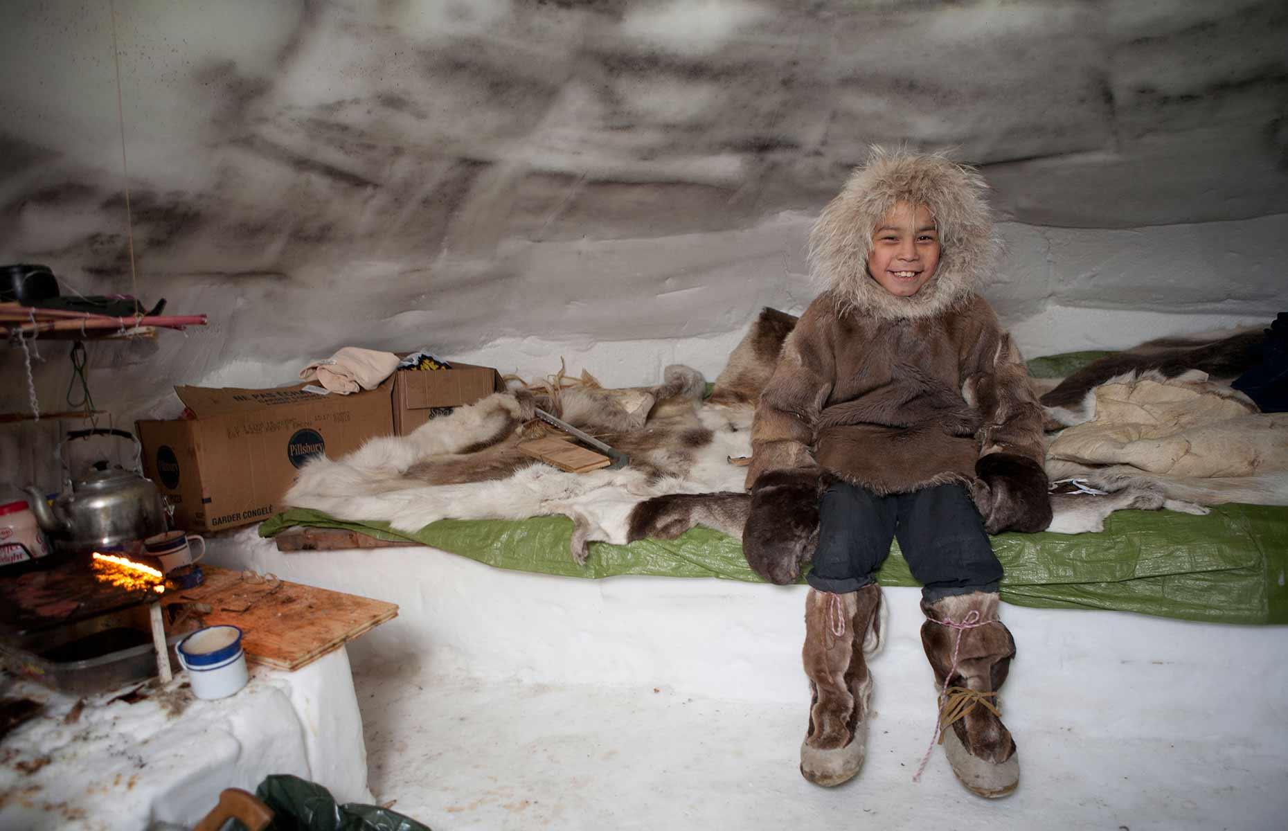 2000: Inuit home in the Canadian Arctic
