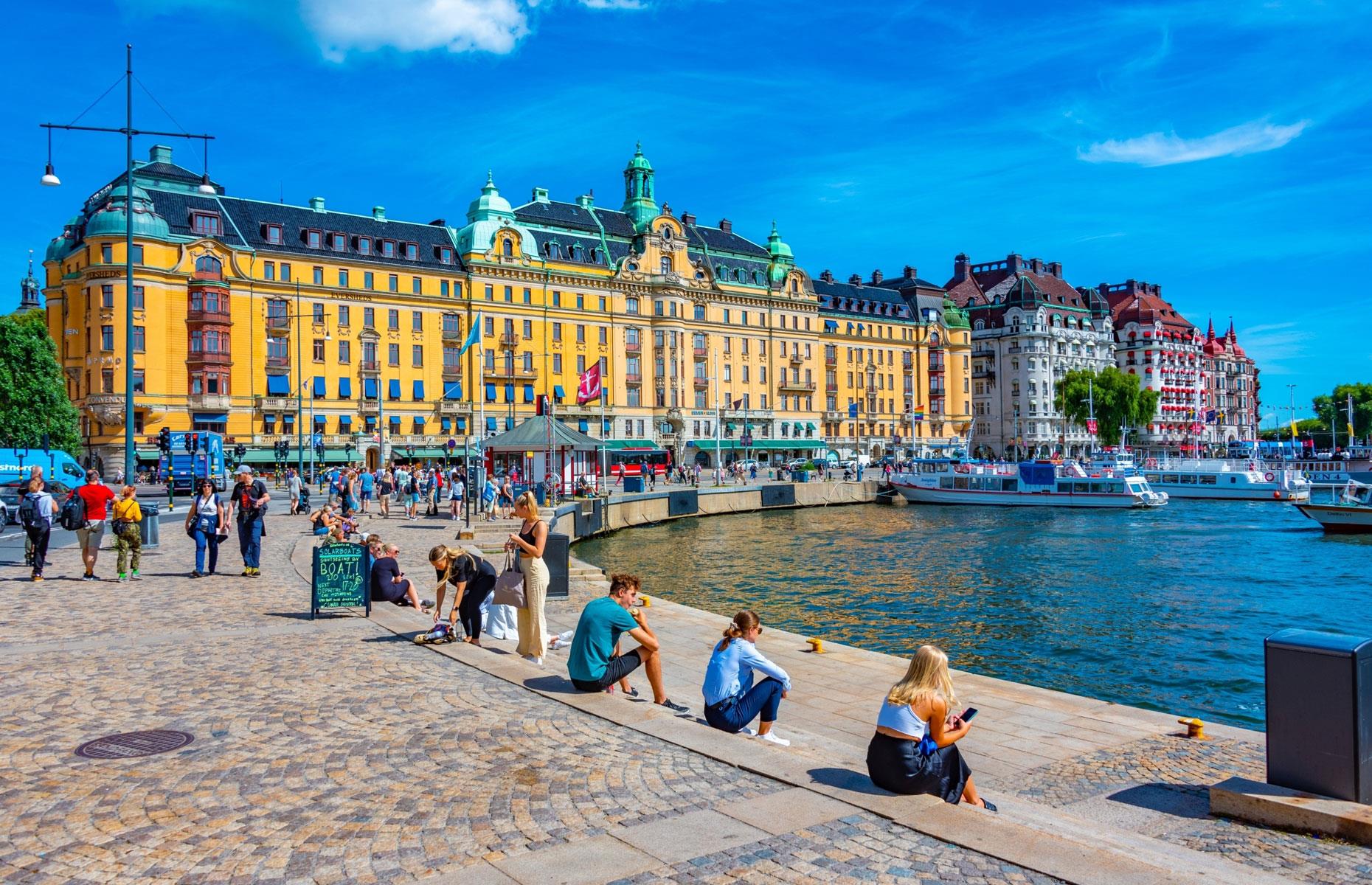 =5. Sweden – Gini wealth index score: 75