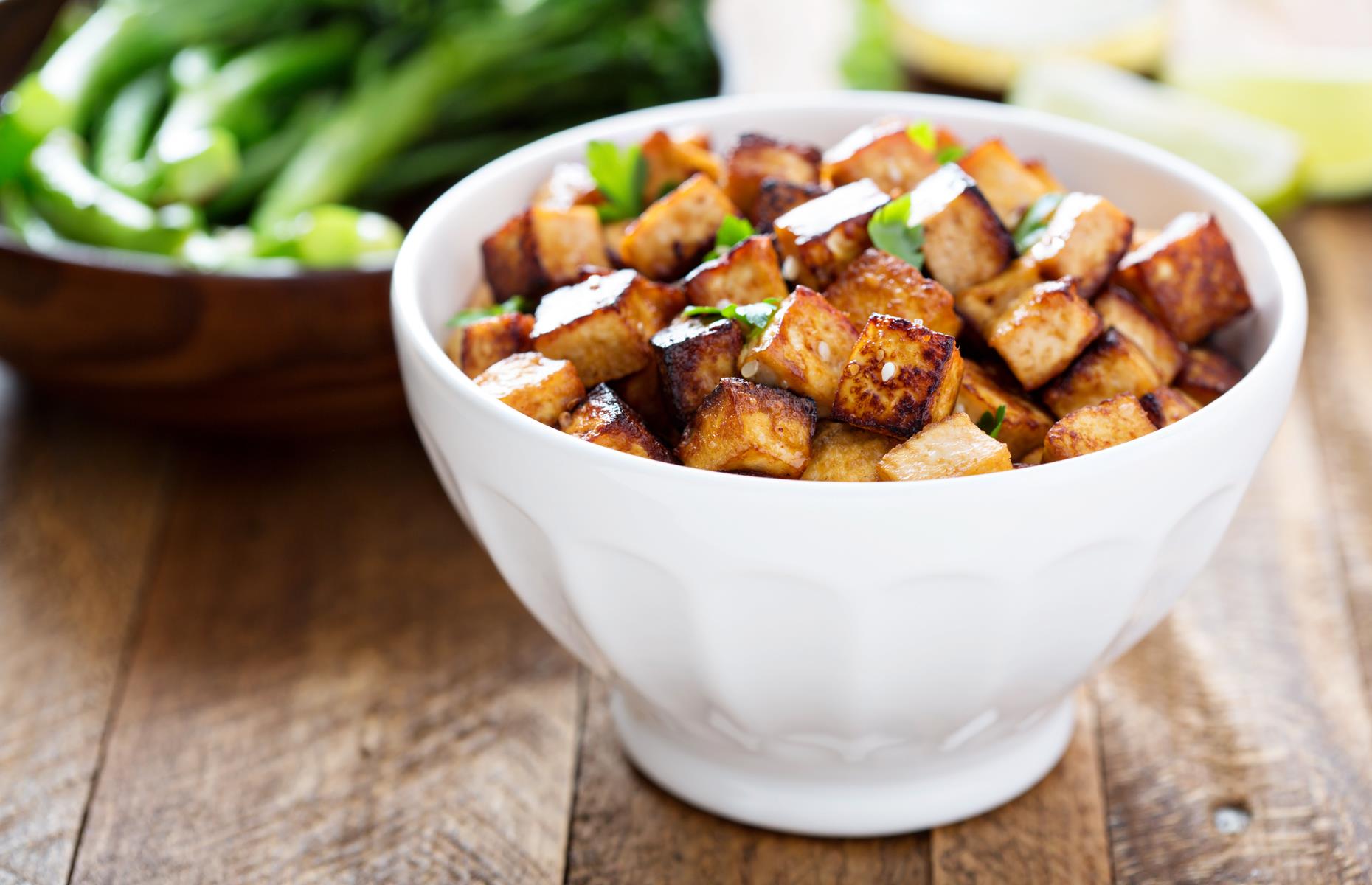 Honey and soy tofu stir-fry