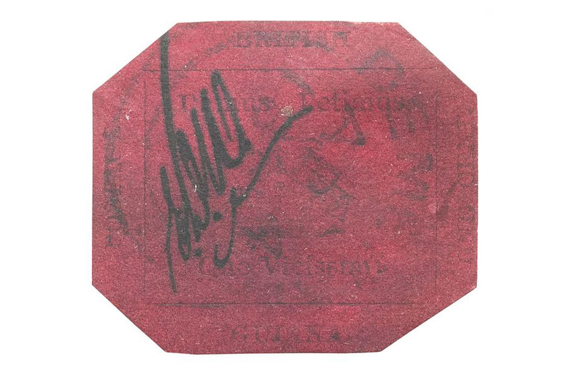 One of the world's most valuable stamps