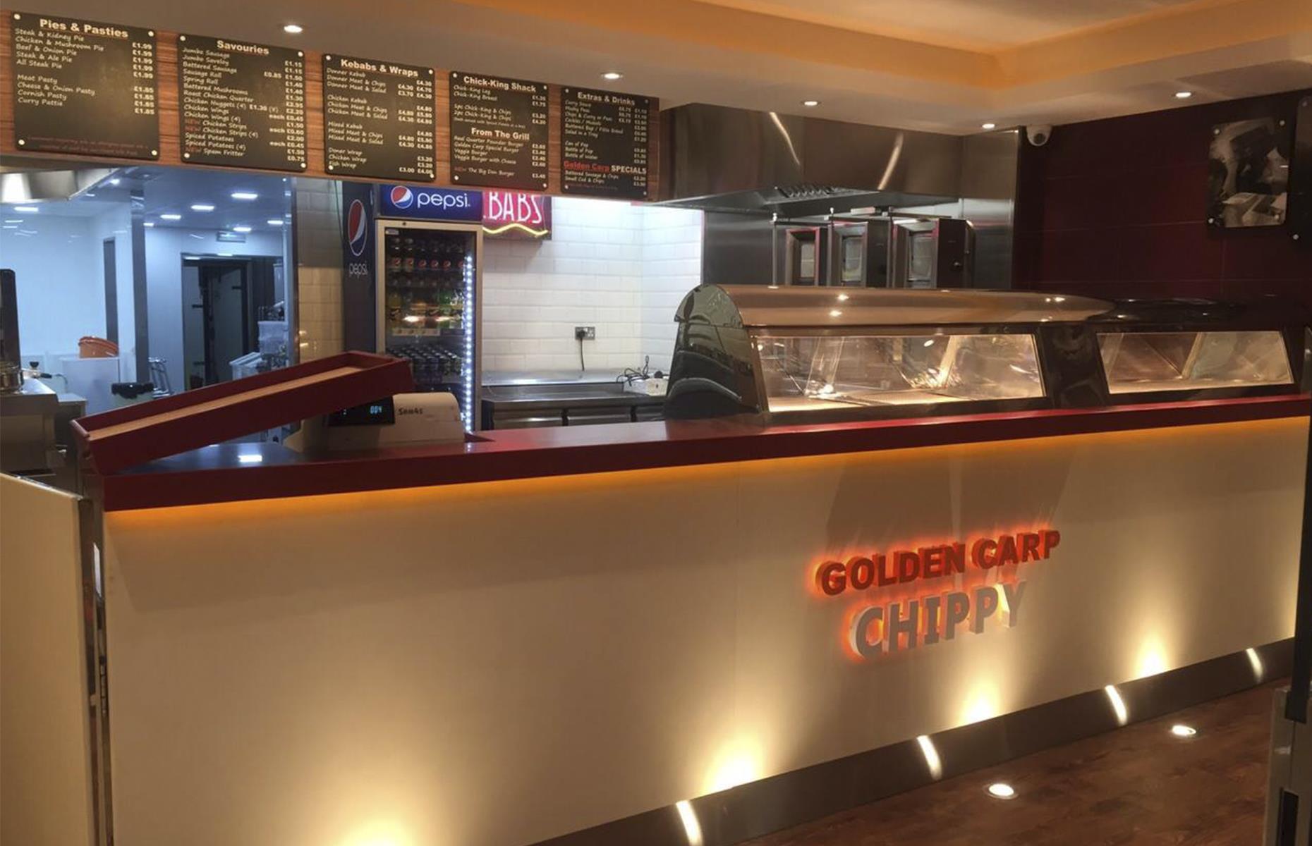 Golden Carp Chippy, Worcestershire