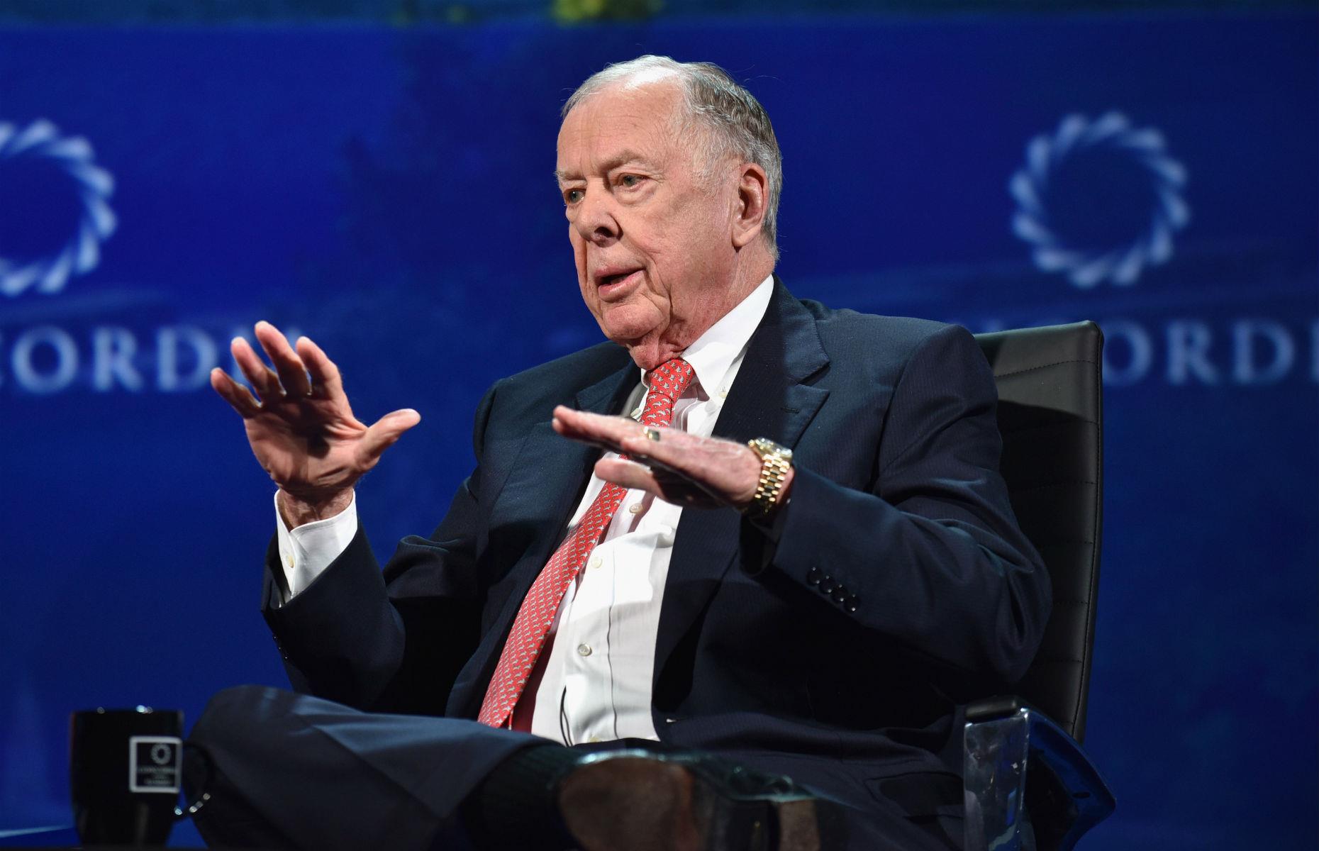 T. Boone Pickens, oil investor and chair of BP Capital Management