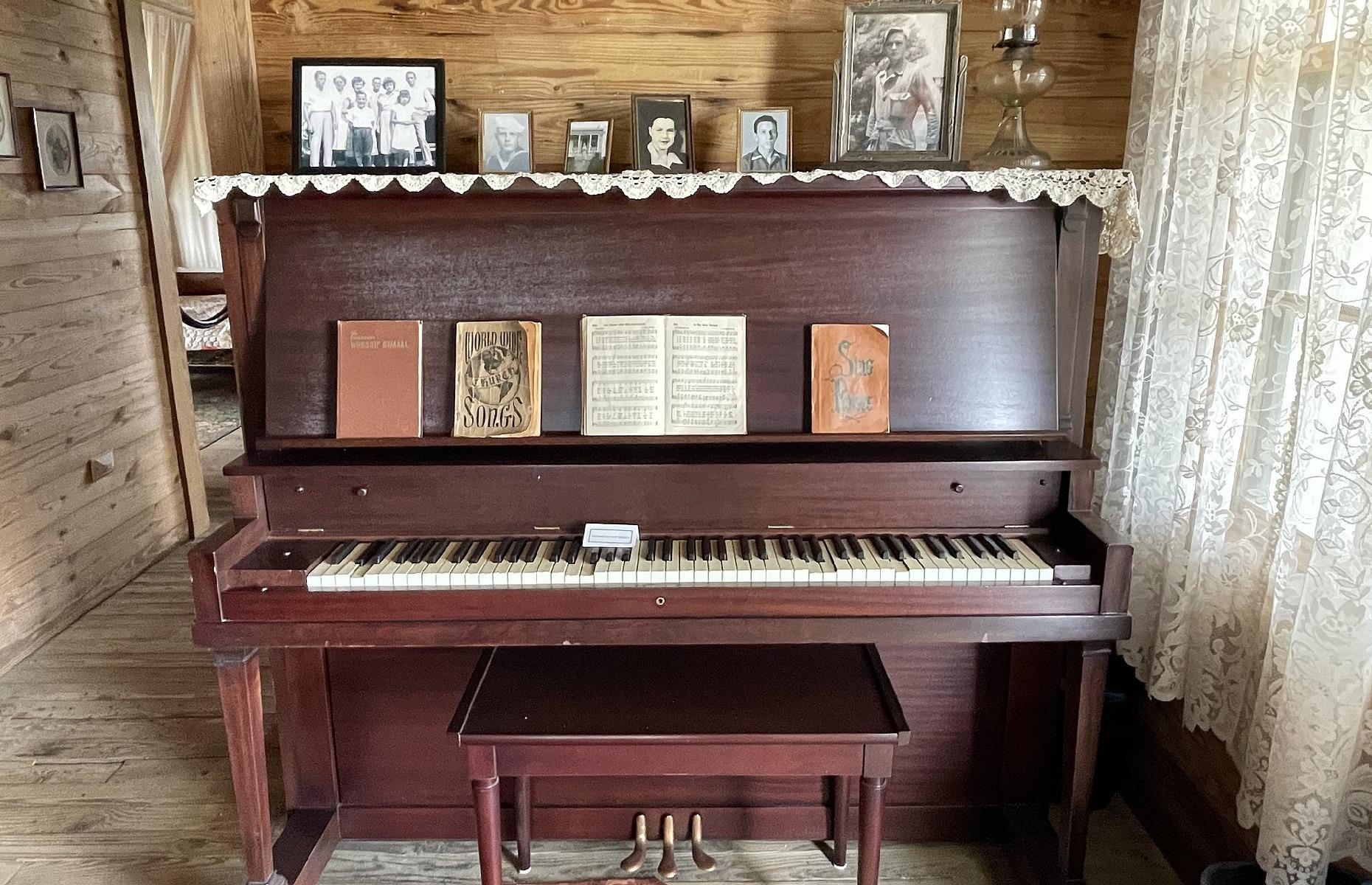 La maison d’enfance de Johnny Cash, Arkansas, États-Unis