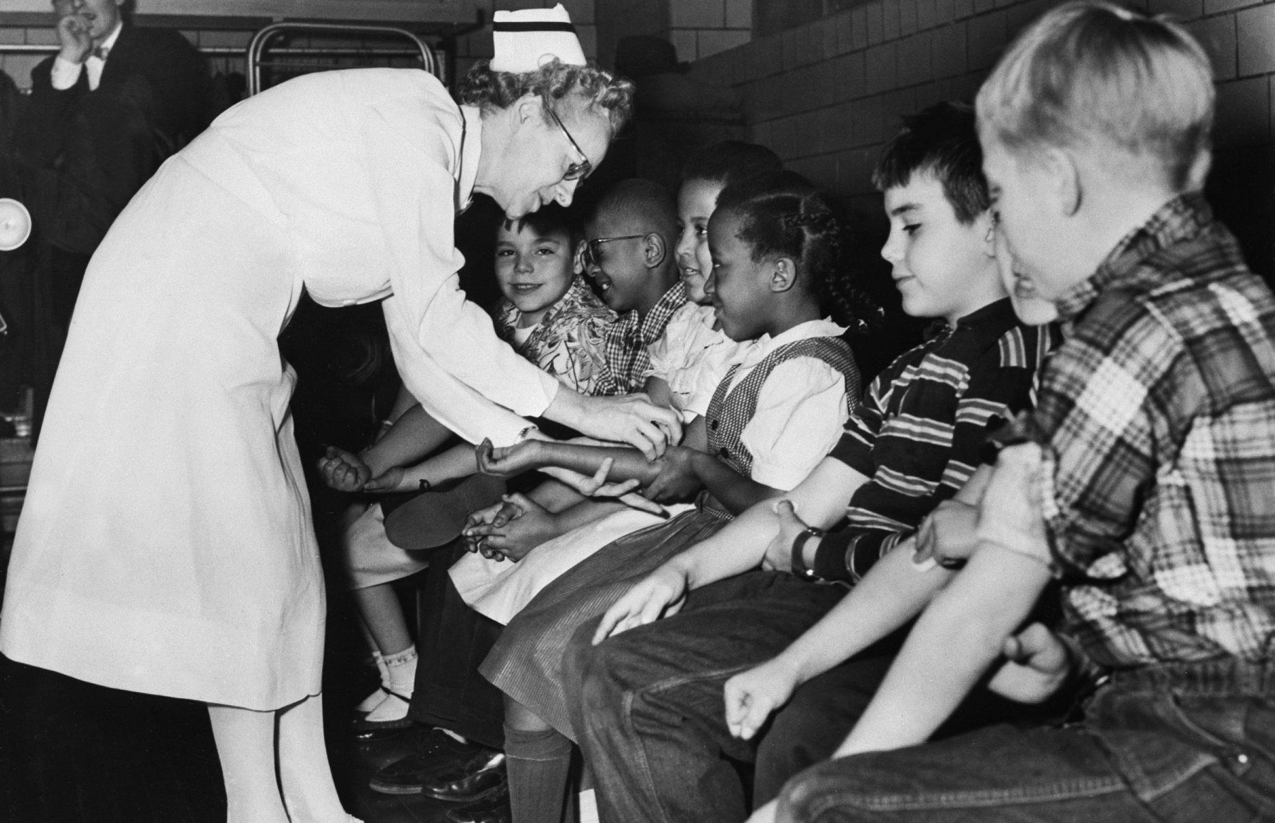1954: The polio vaccine is rolled out