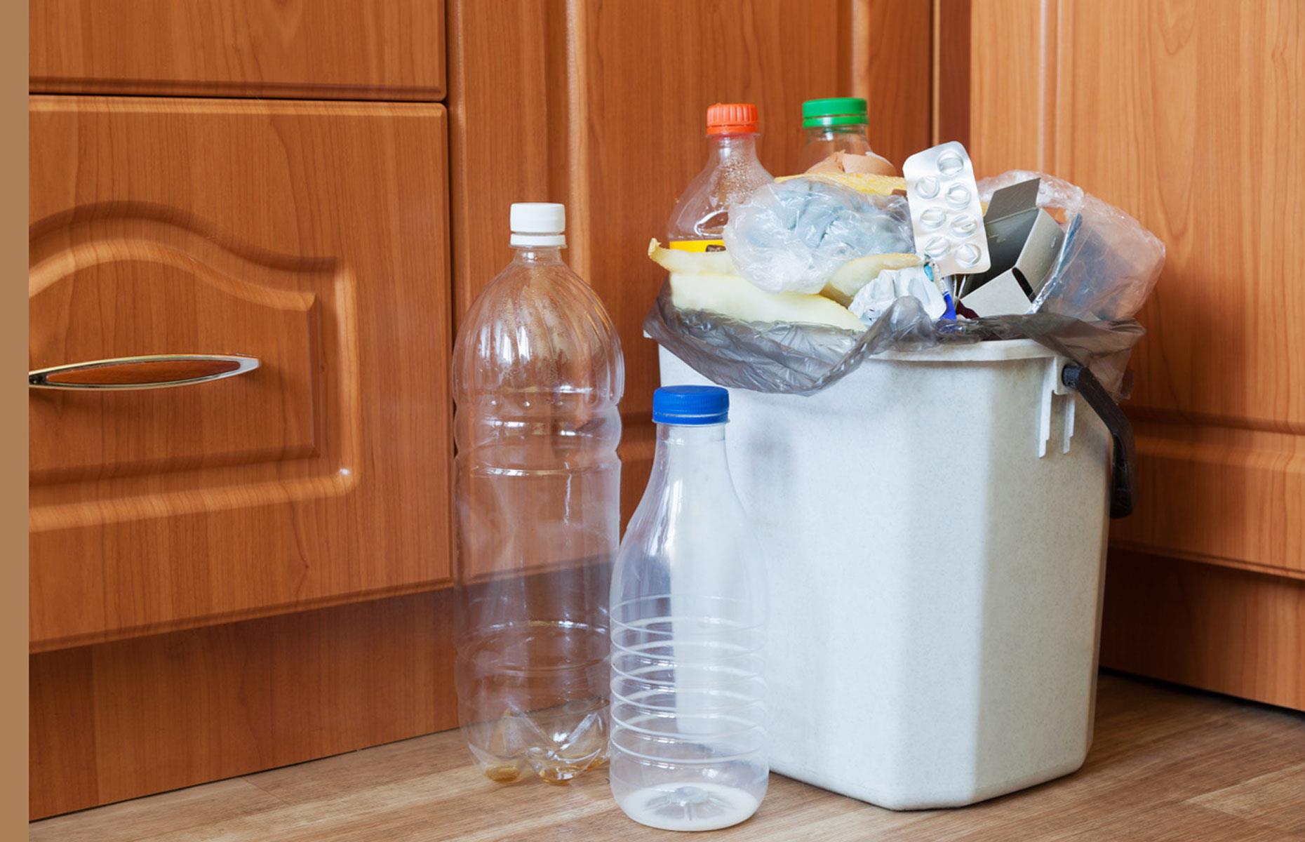 Not emptying the bin