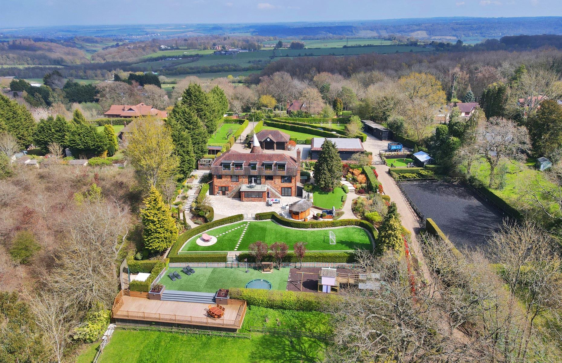Sprawling country house, Kent, UK