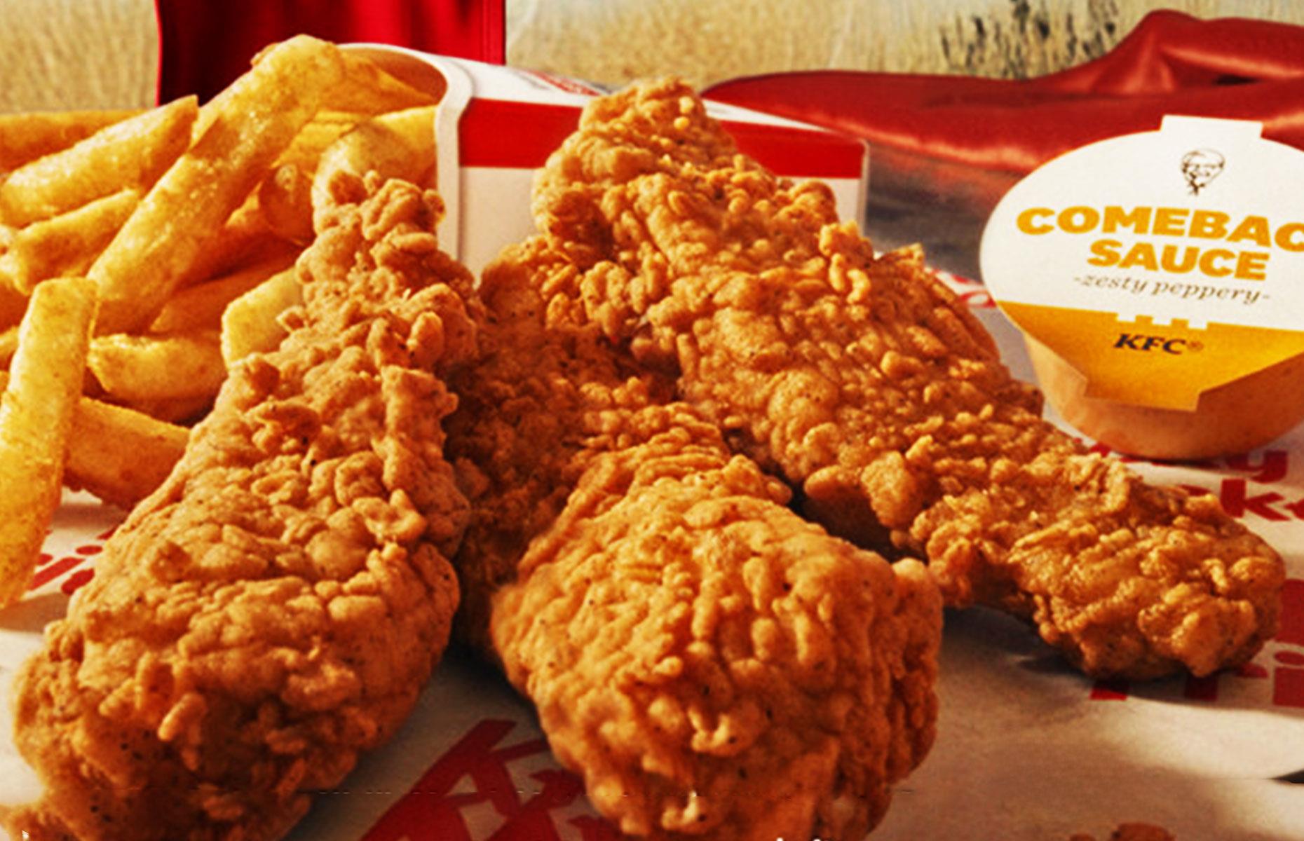 28. Original Recipe Chicken Tenders, KFC, USA