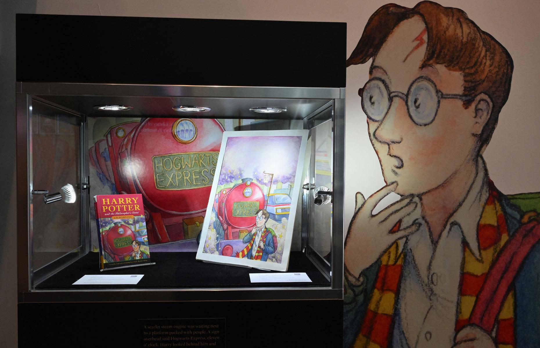 Original Harry Potter illustrations 