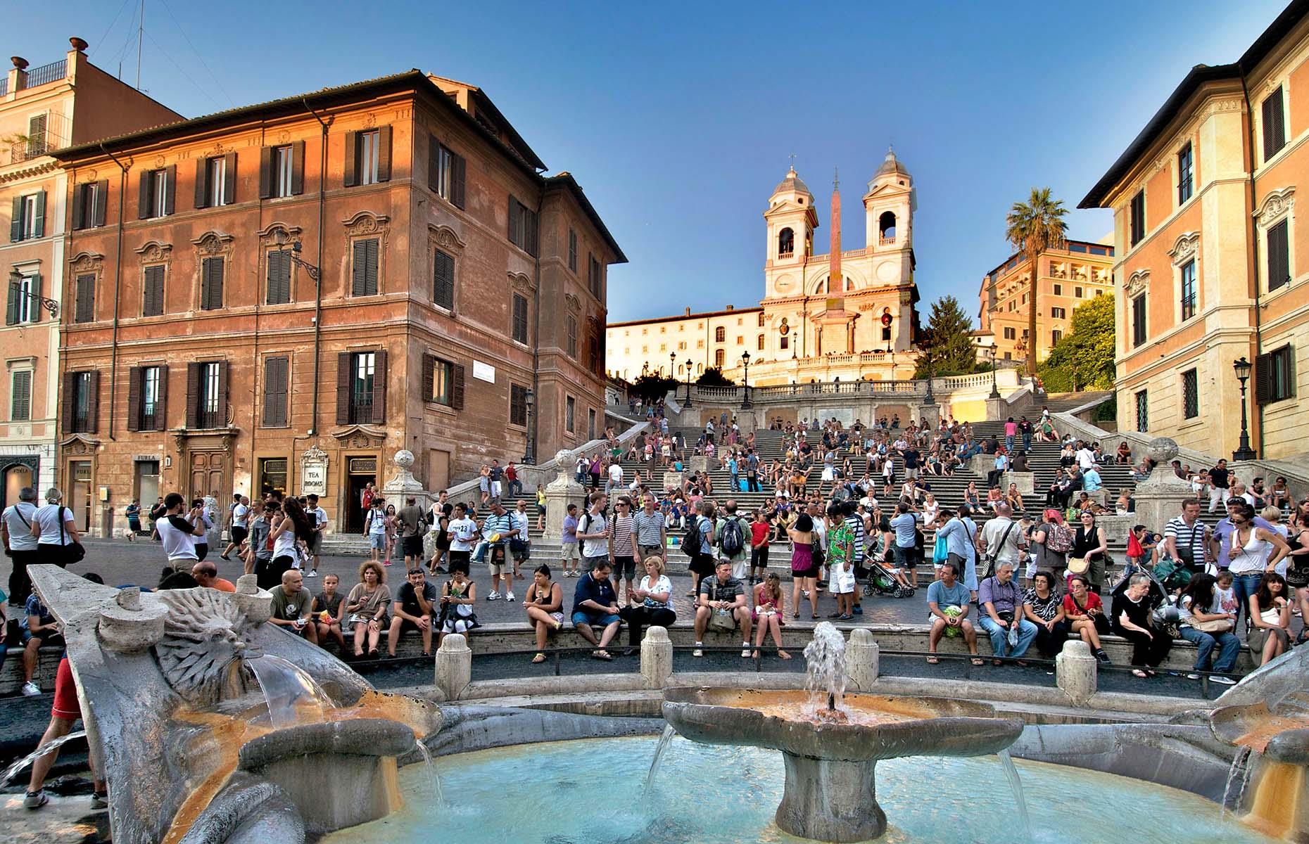 16. Spanish Steps, Rome, Italy
