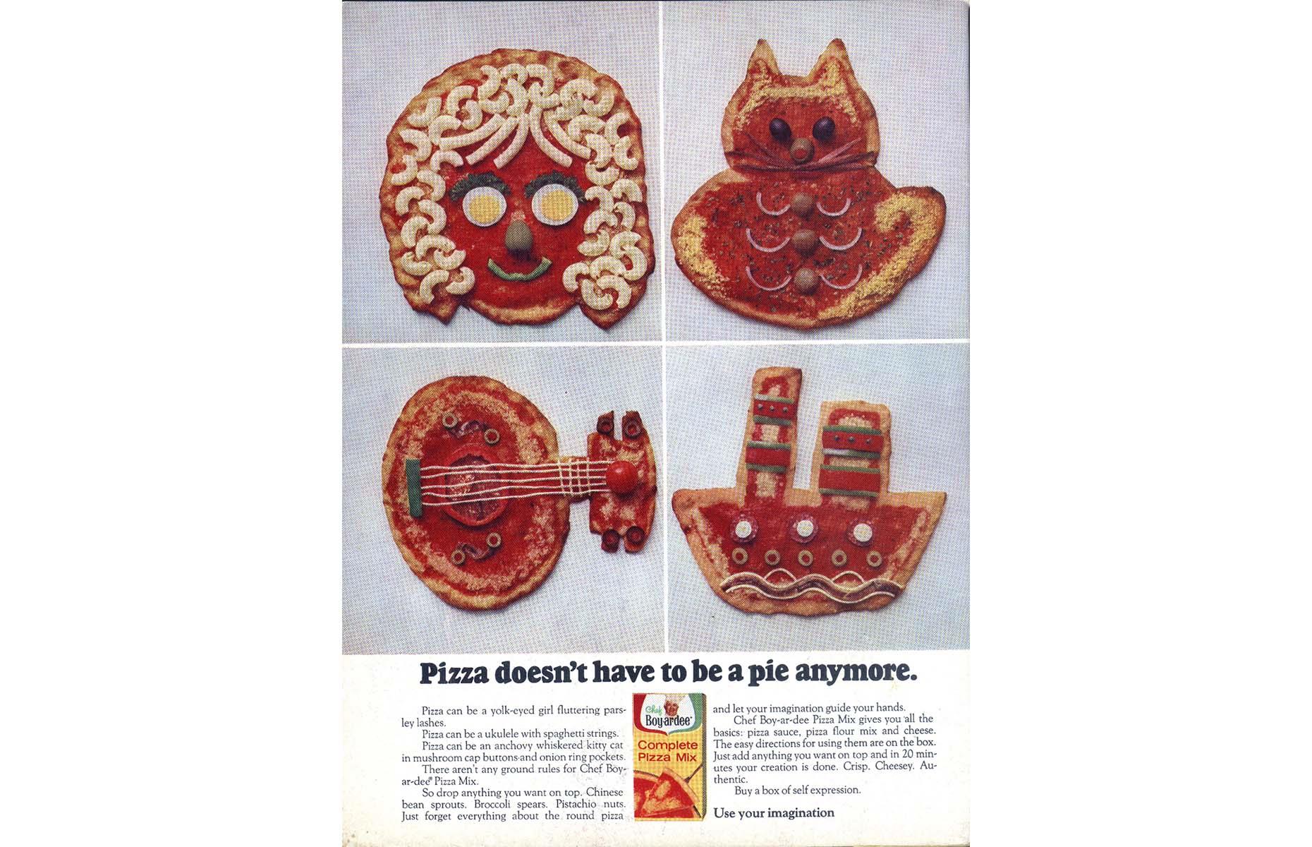 1970s: Chef Boy-Ar-Dee Pizza Mix