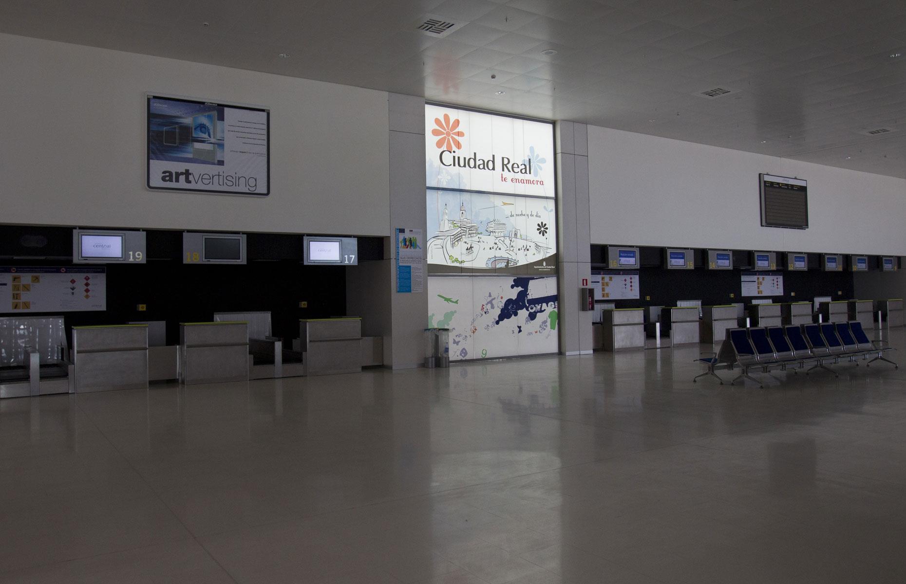 Ciudad Real Central Airport, Ciudad Real, Spain, cost: $1.4 billion (£1.1bn)