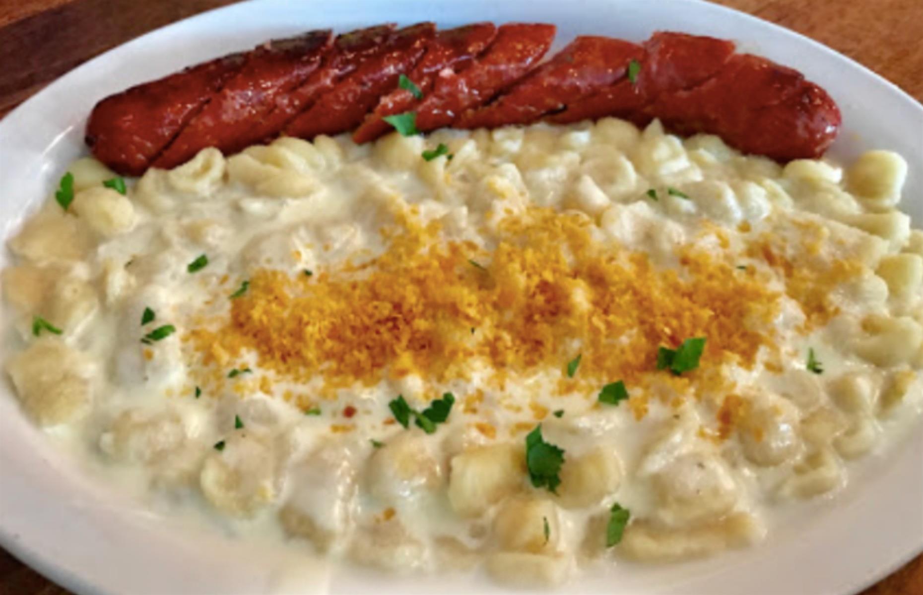 North Dakota: spaetzle mac 'n' cheese, Würst Bier Hall, Fargo