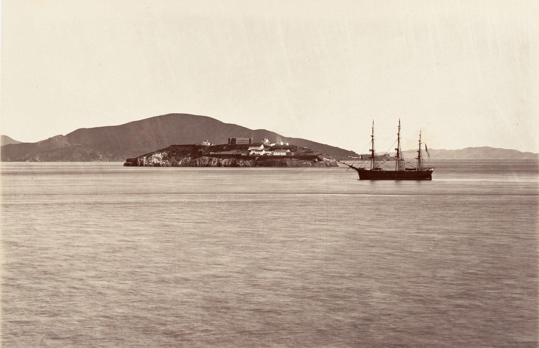 c.1868: Alcatraz Island