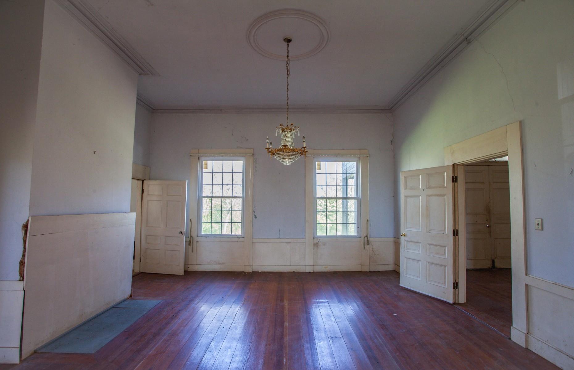 Before: the dining room