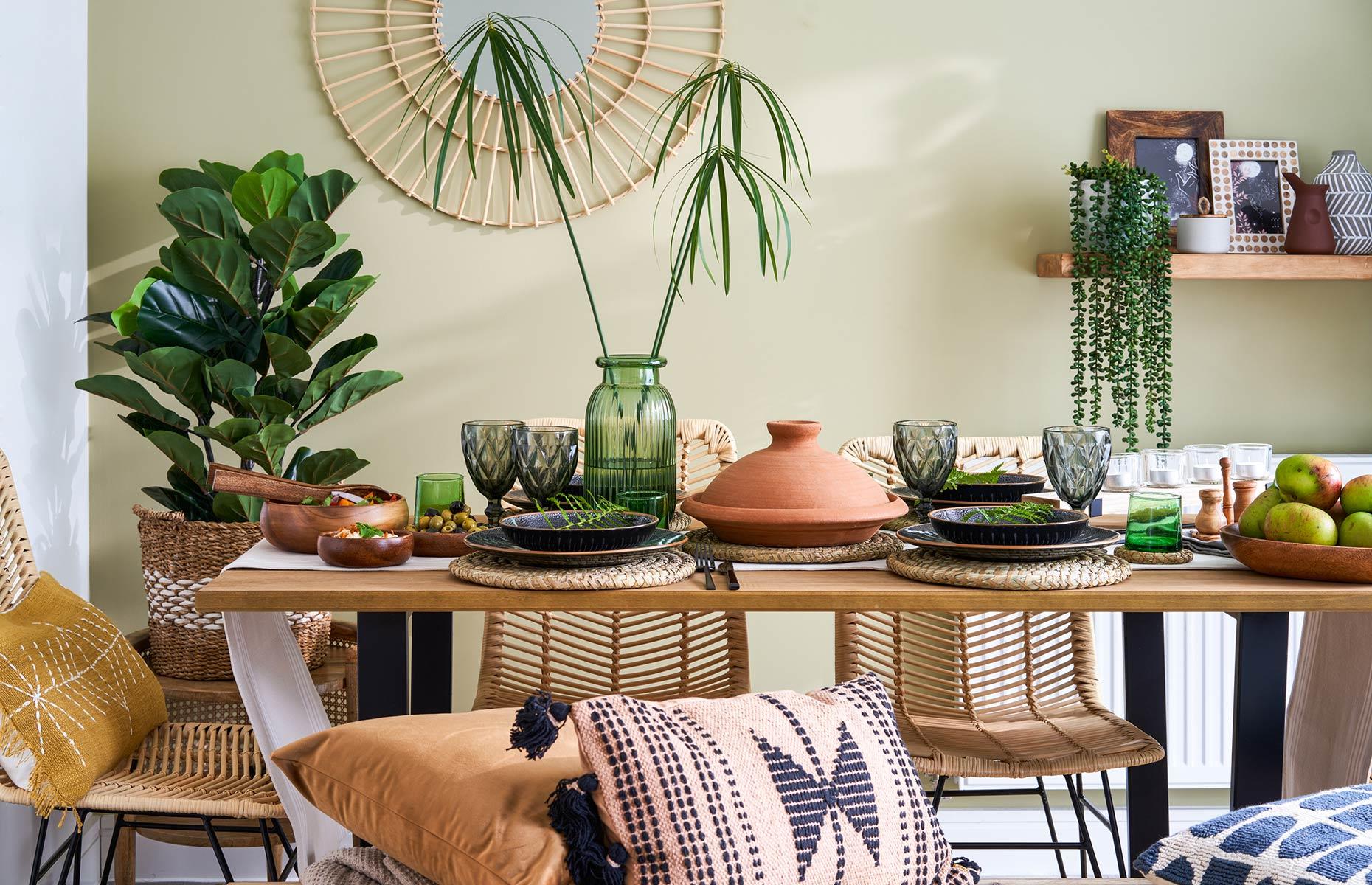 Now: wicker furniture