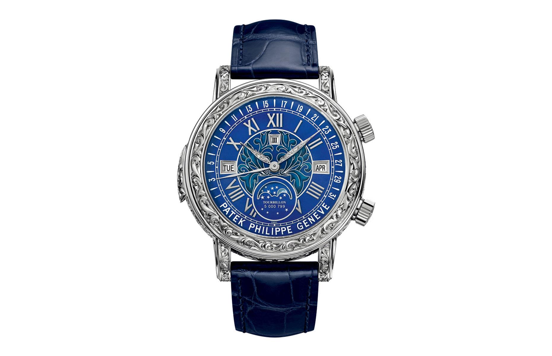 14. Patek Philippe Grand Complications Sky Moon Tourbillon Ref 6002G-001: $5.8 million (£4.3m)