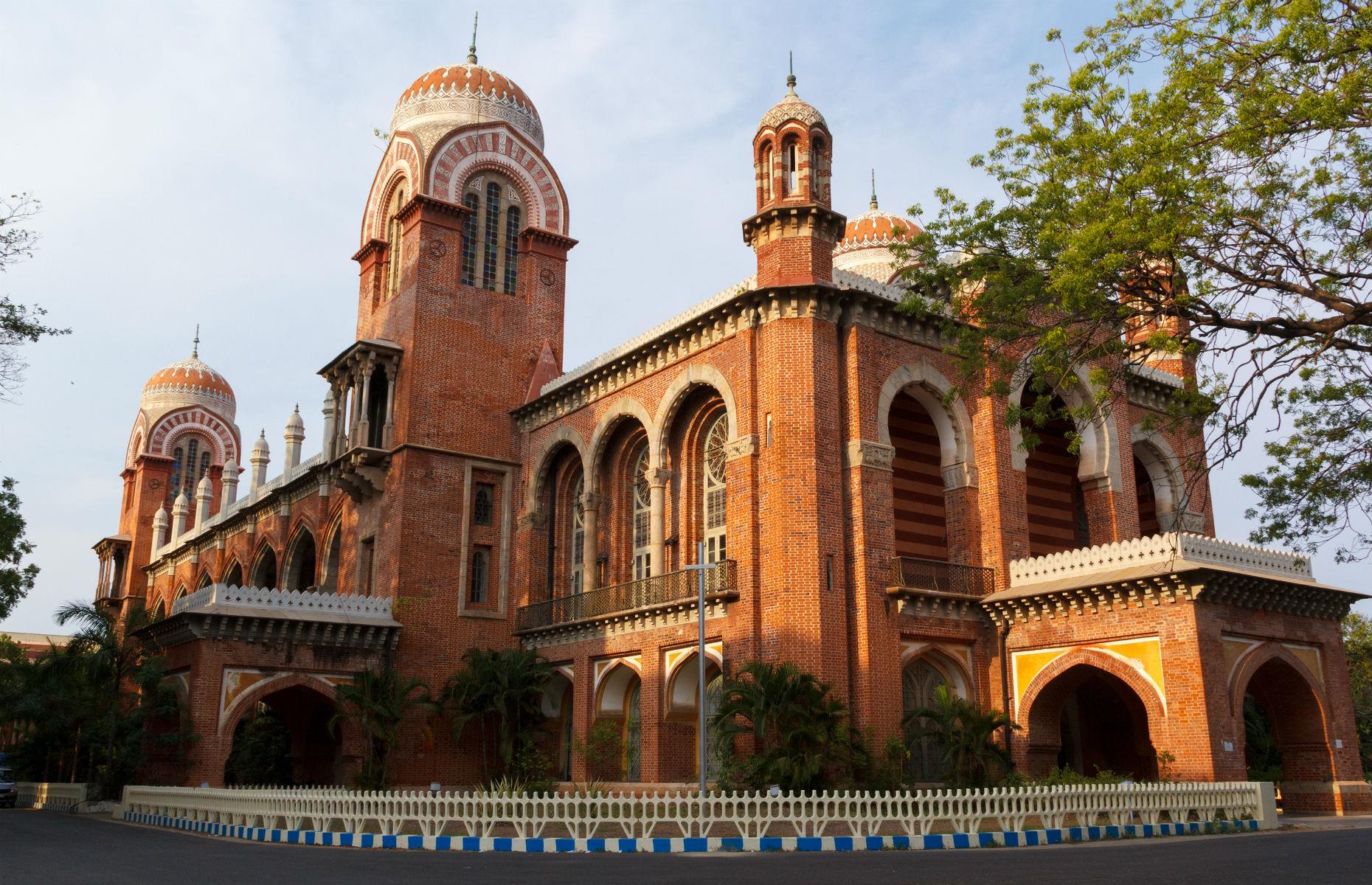 The University of Madras where Rupesh studied engineering 