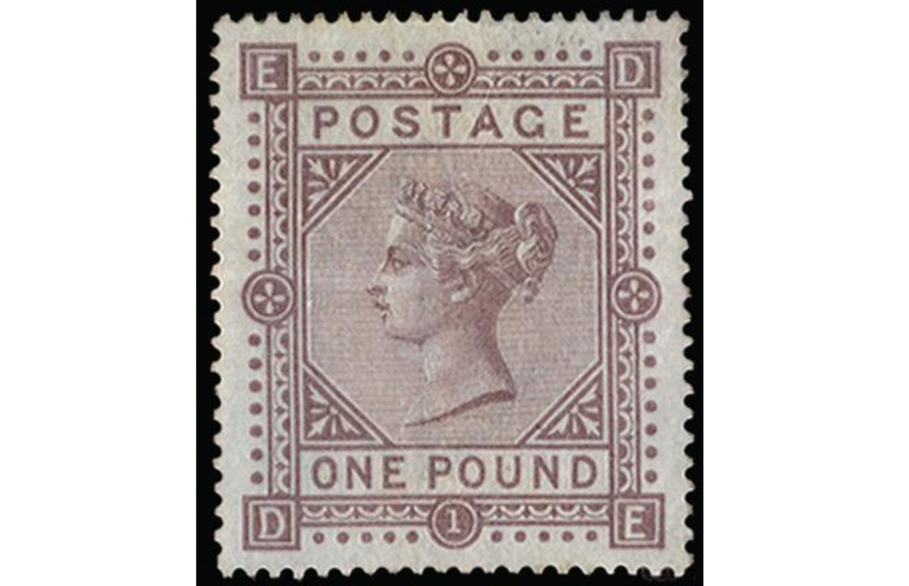 UK 1882 £1 Brown Lilac – $198,000 (£169k)