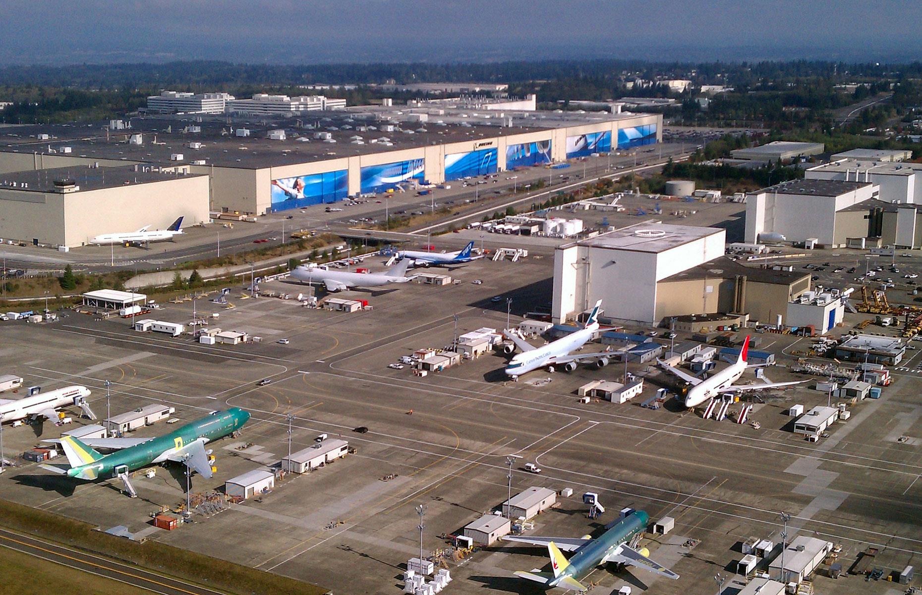 Everett, USA: Boeing