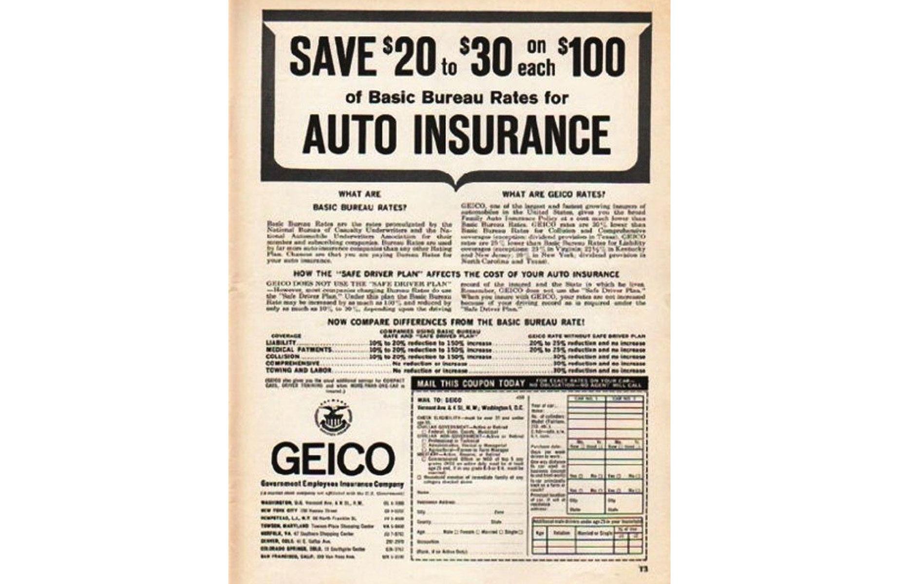 1948 – GEICO: $1,000 invested then is worth millions of dollars today