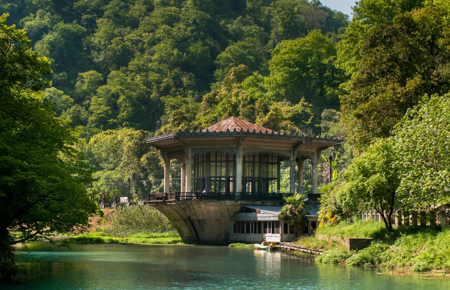 Psyrtskha Railway Station, Abkhazia