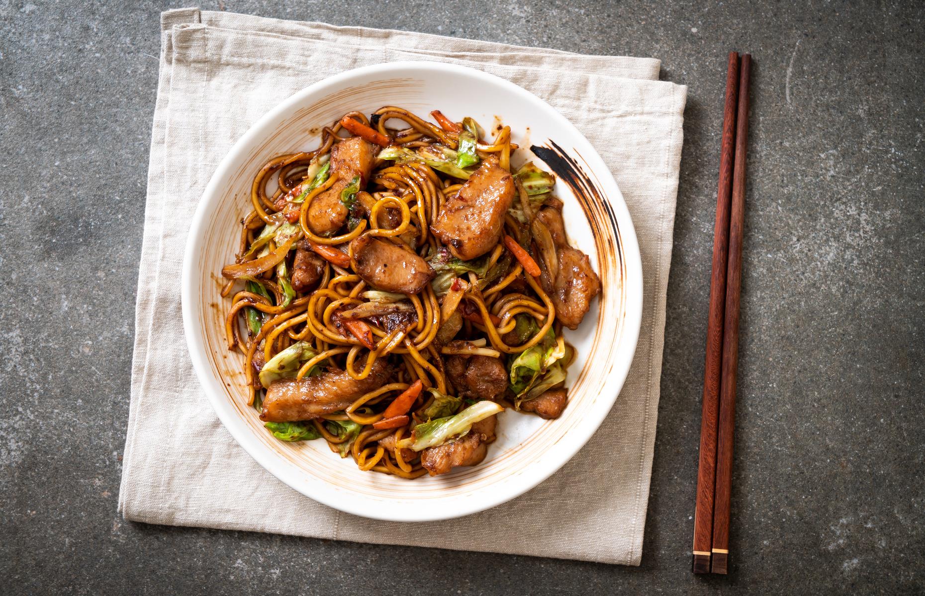 Stir-fried pork