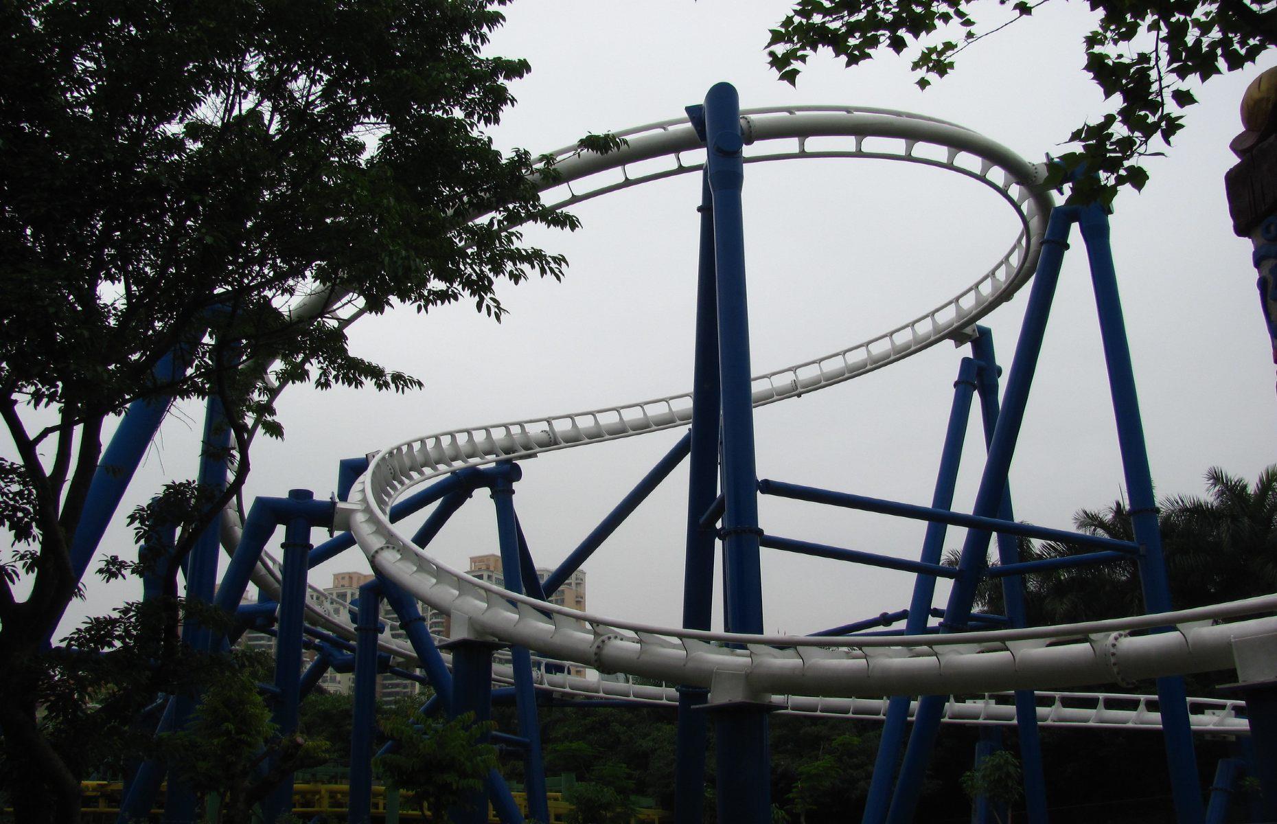 Highest drop: The Bullet Coaster, Happy Valley, China