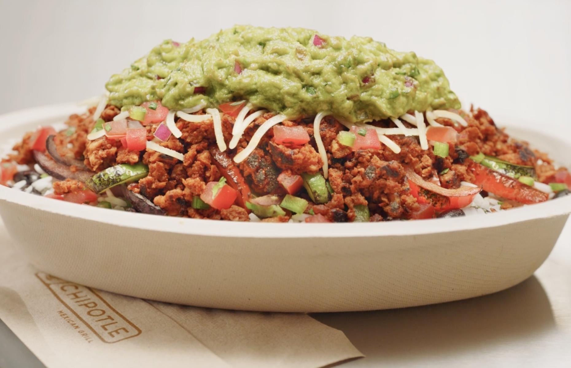 Plant-based chorizo, Chipotle Mexican Grill
