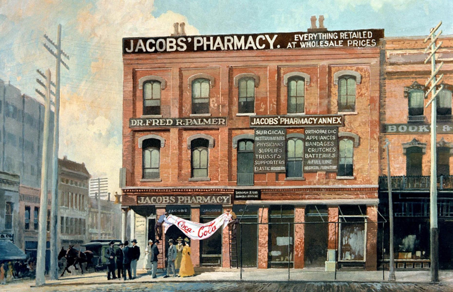 Coca-Cola was first served in an Atlanta drugstore