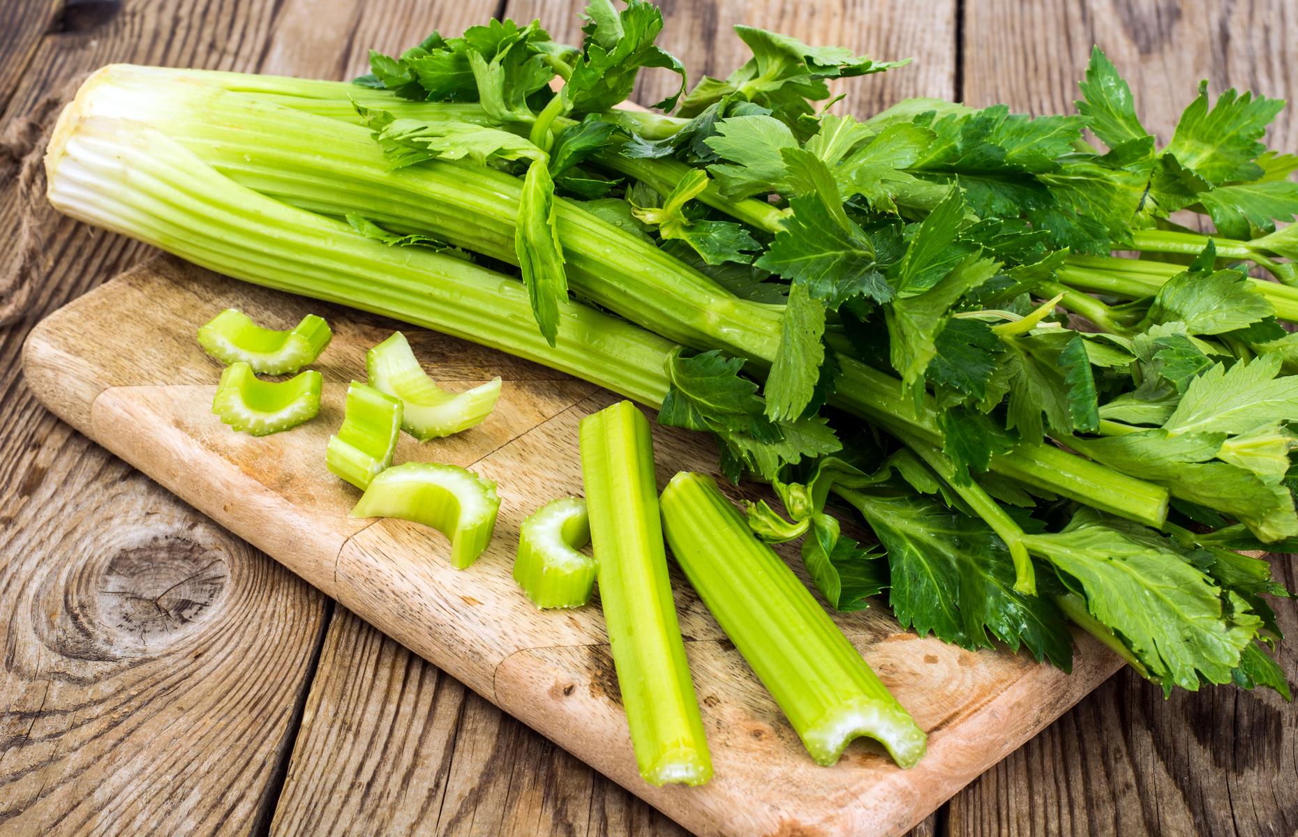 Celery leaves