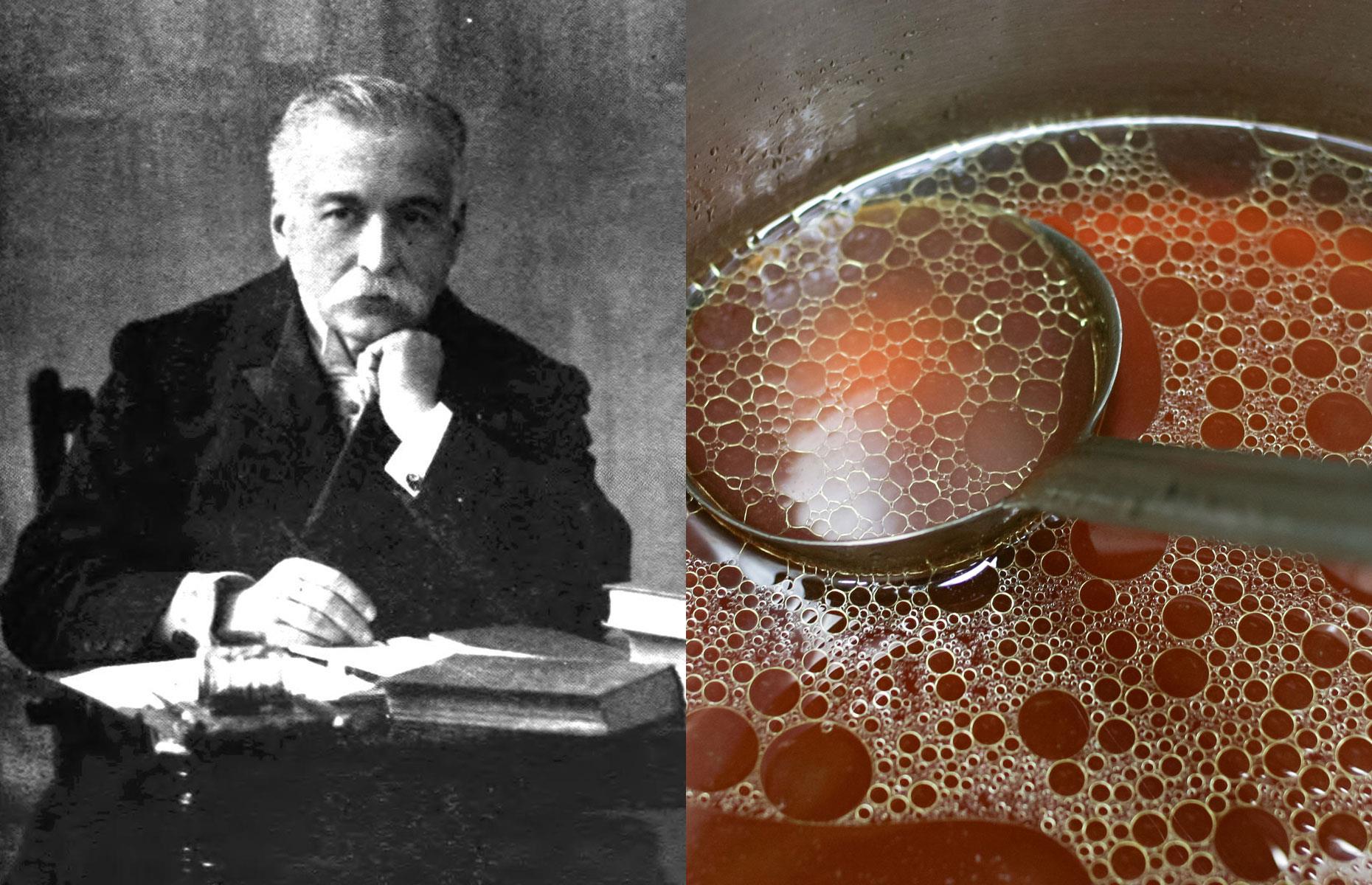 Escoffier’s essential umami veal stock